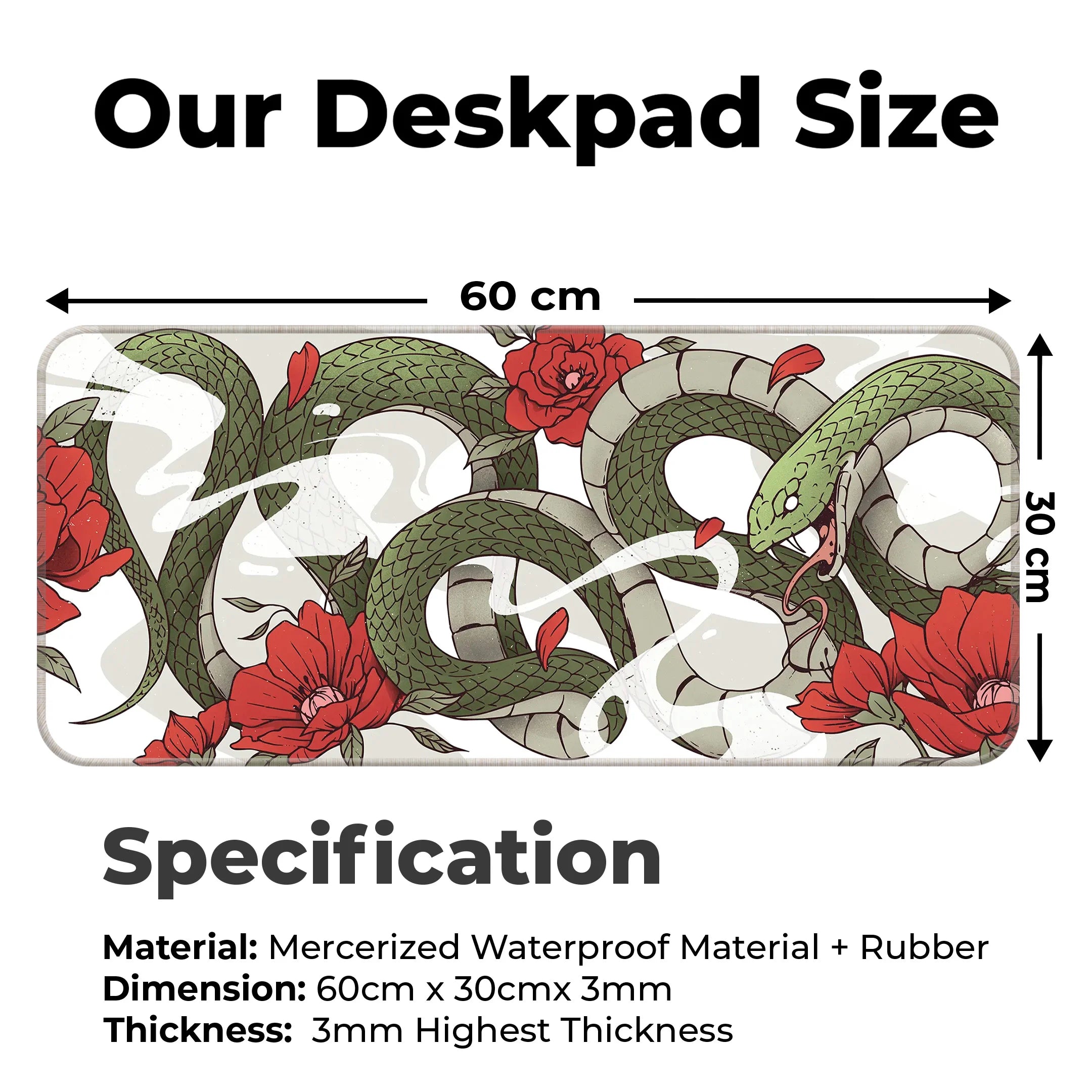 Snake Deskmat