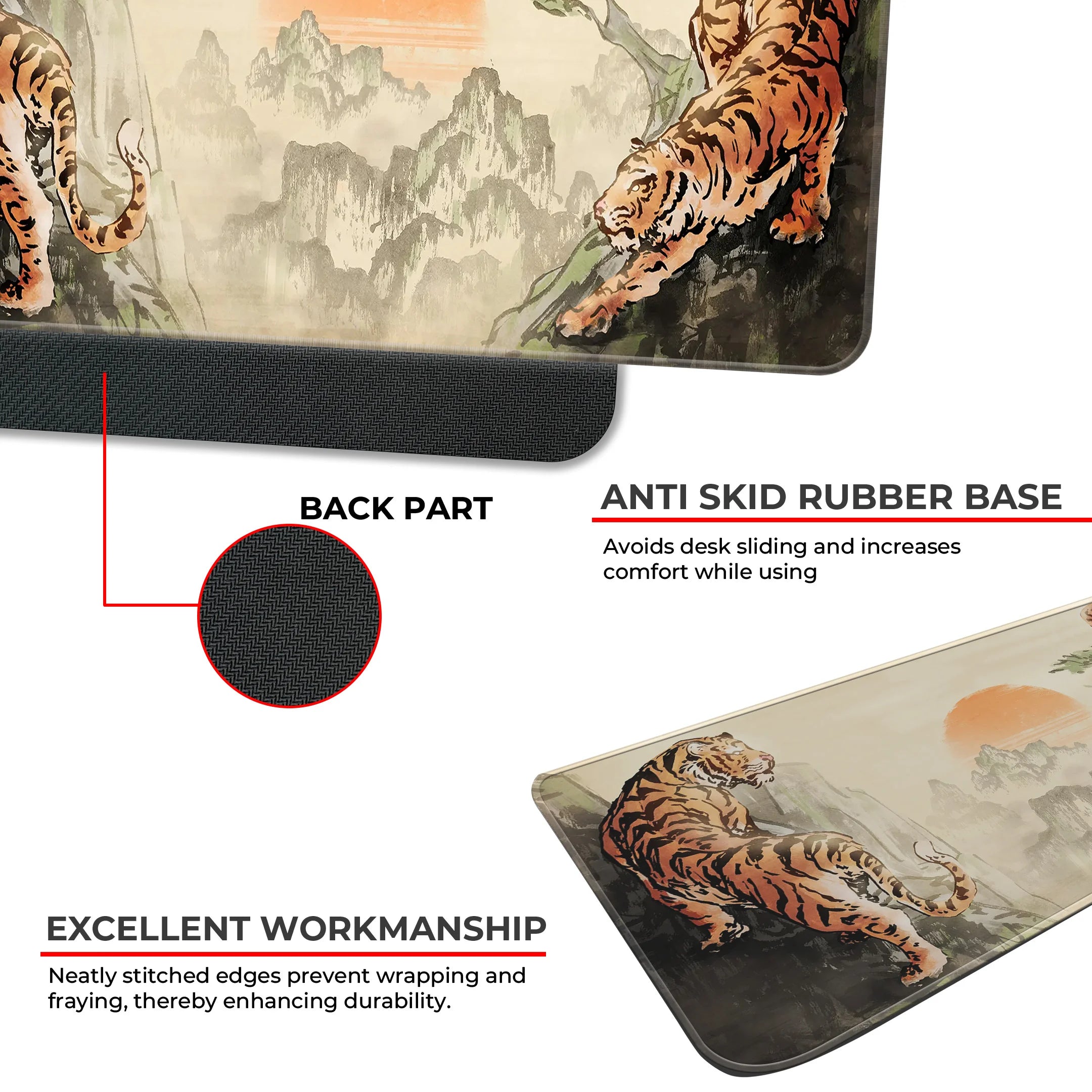 Tiger Sun Deskmat