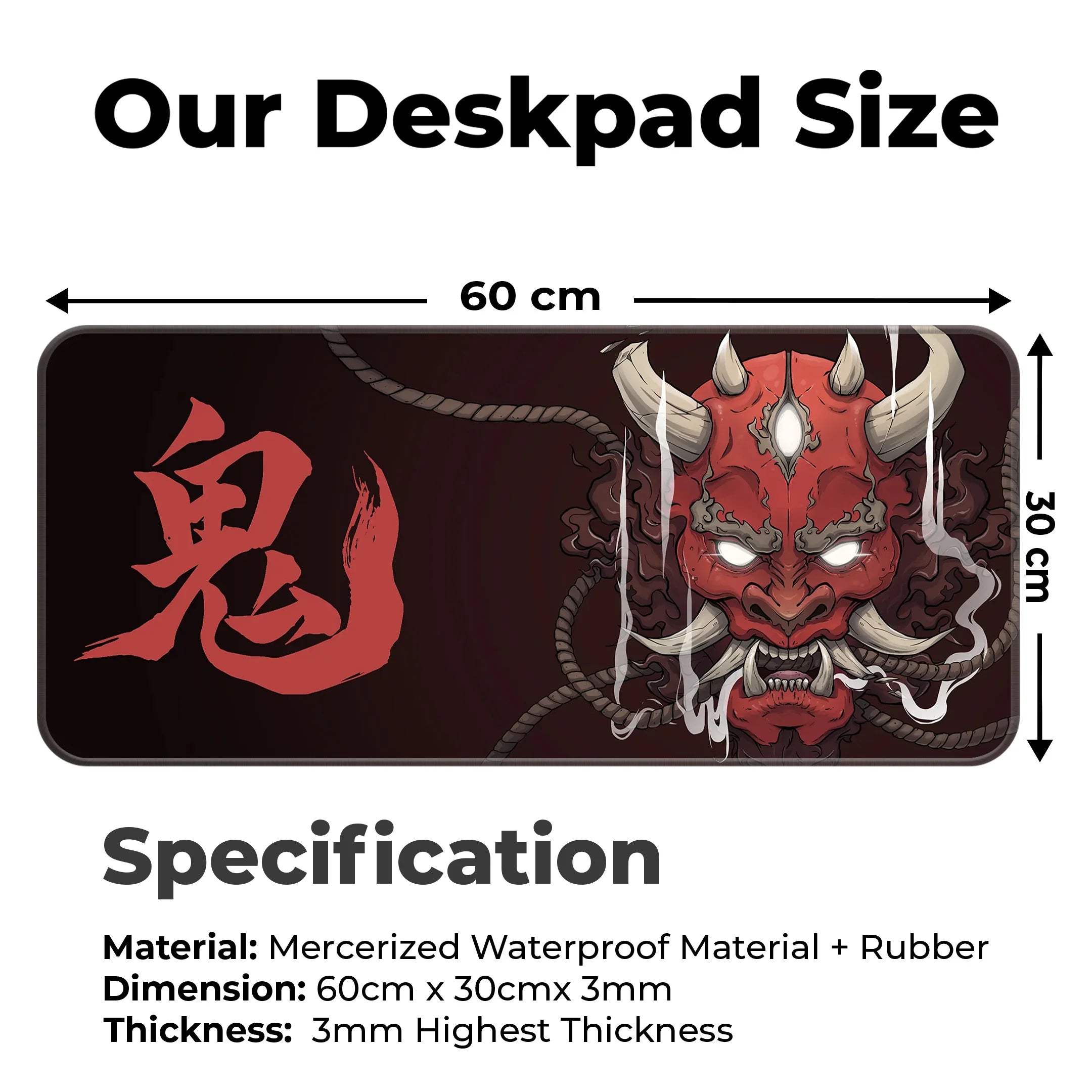 Oni Gaming Deskmat