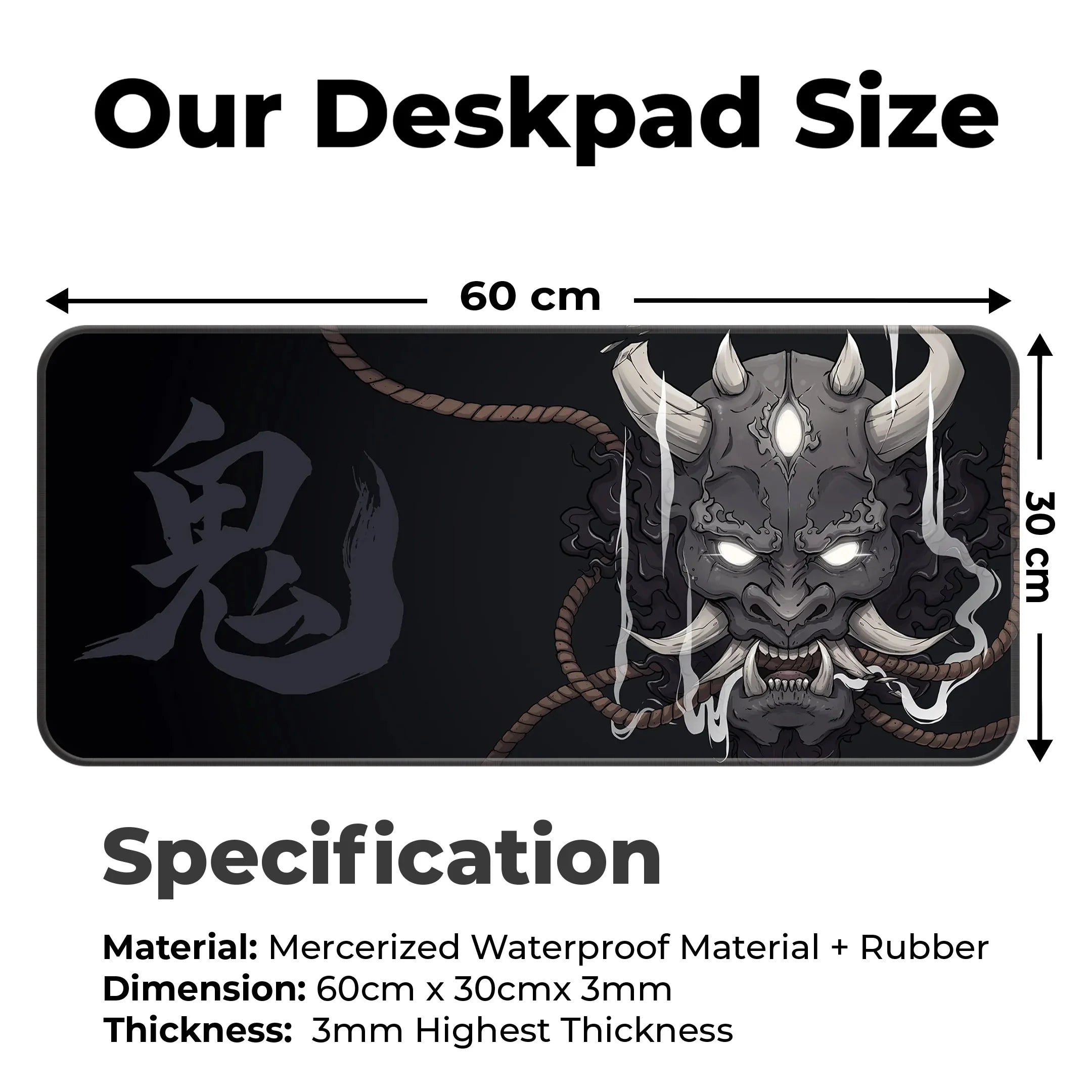 Oni Gaming Deskmat