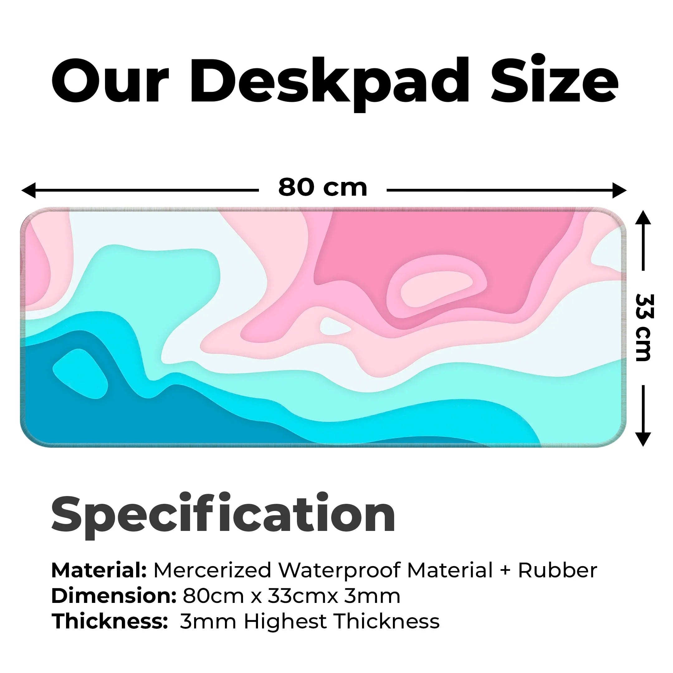 Marble Art Deskmat