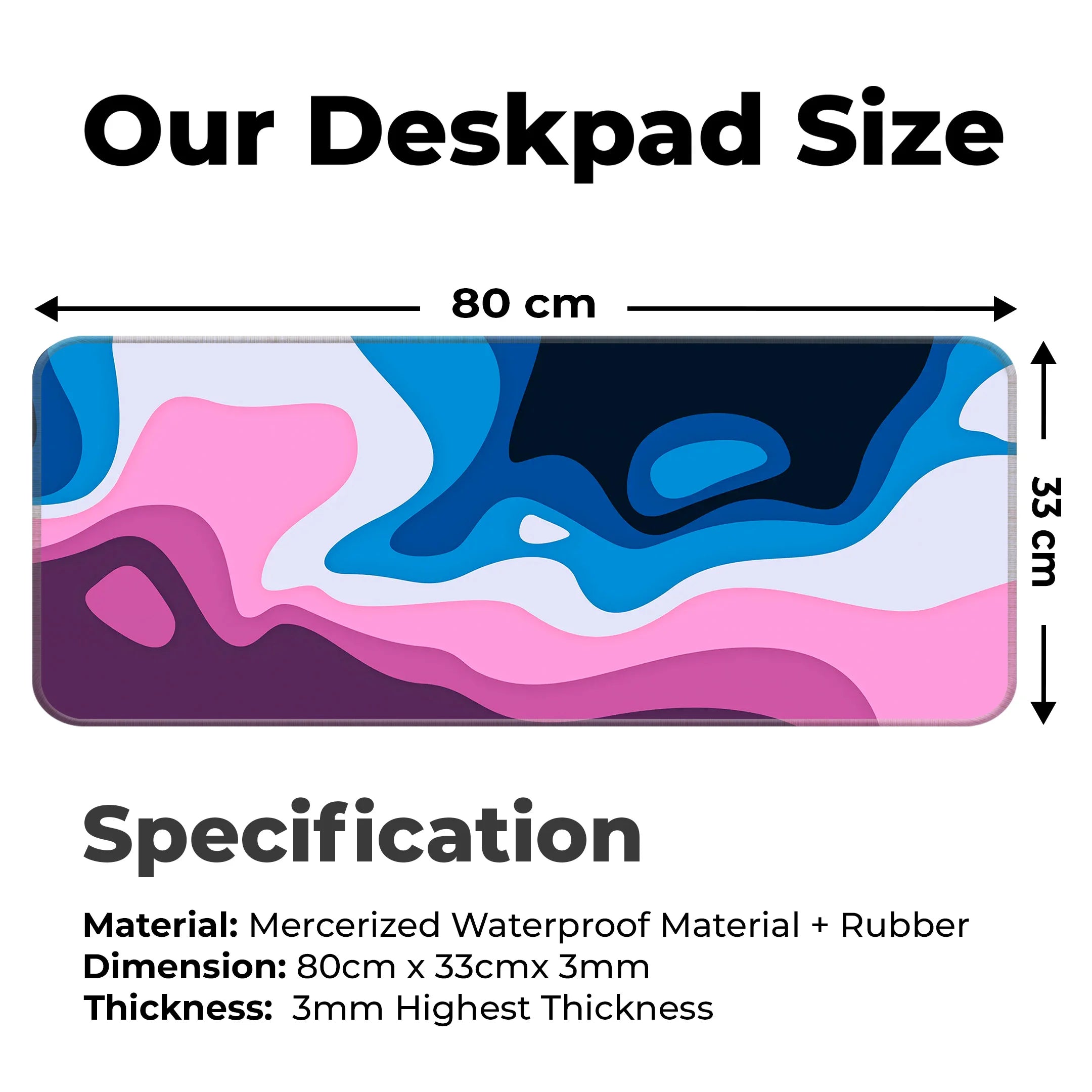 Marble Art Deskmat