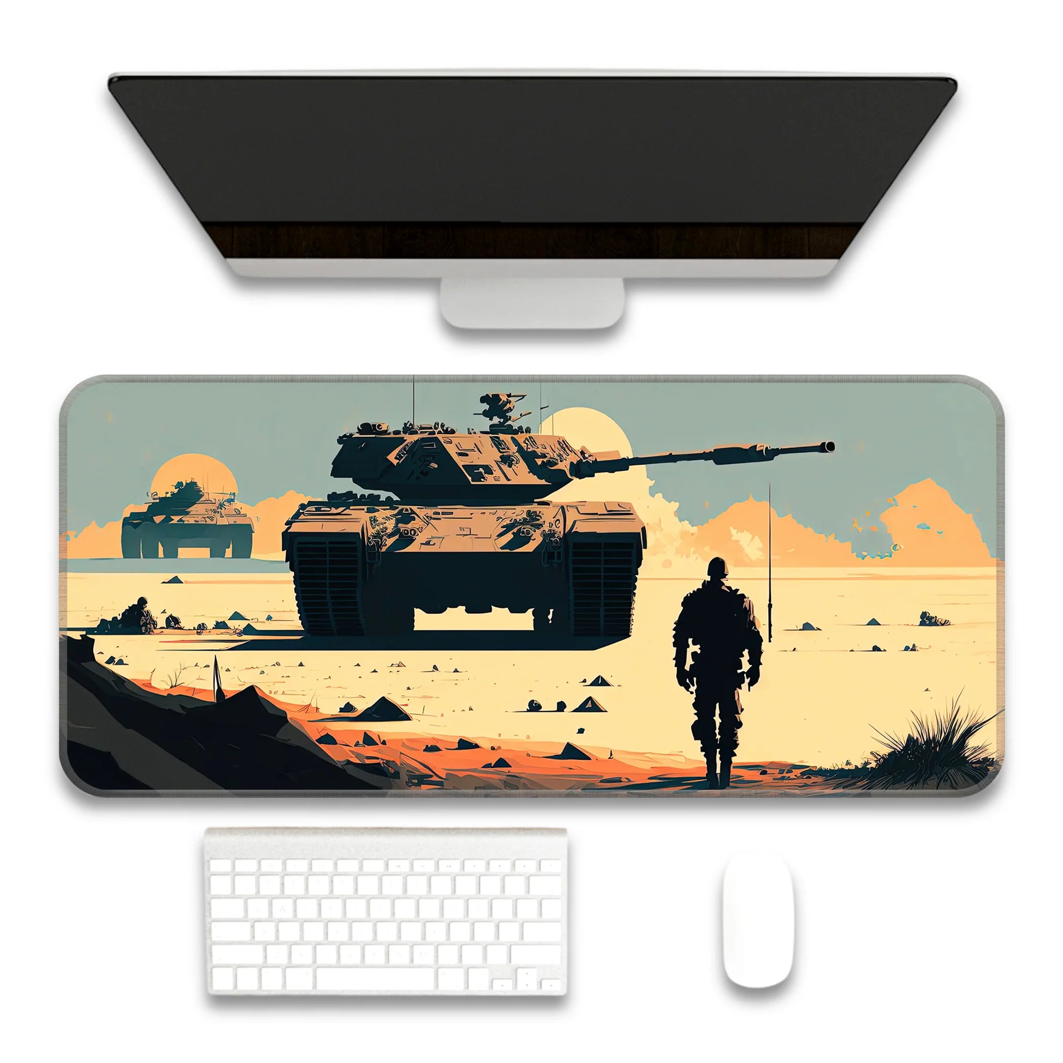 Art of war Design Deskmat