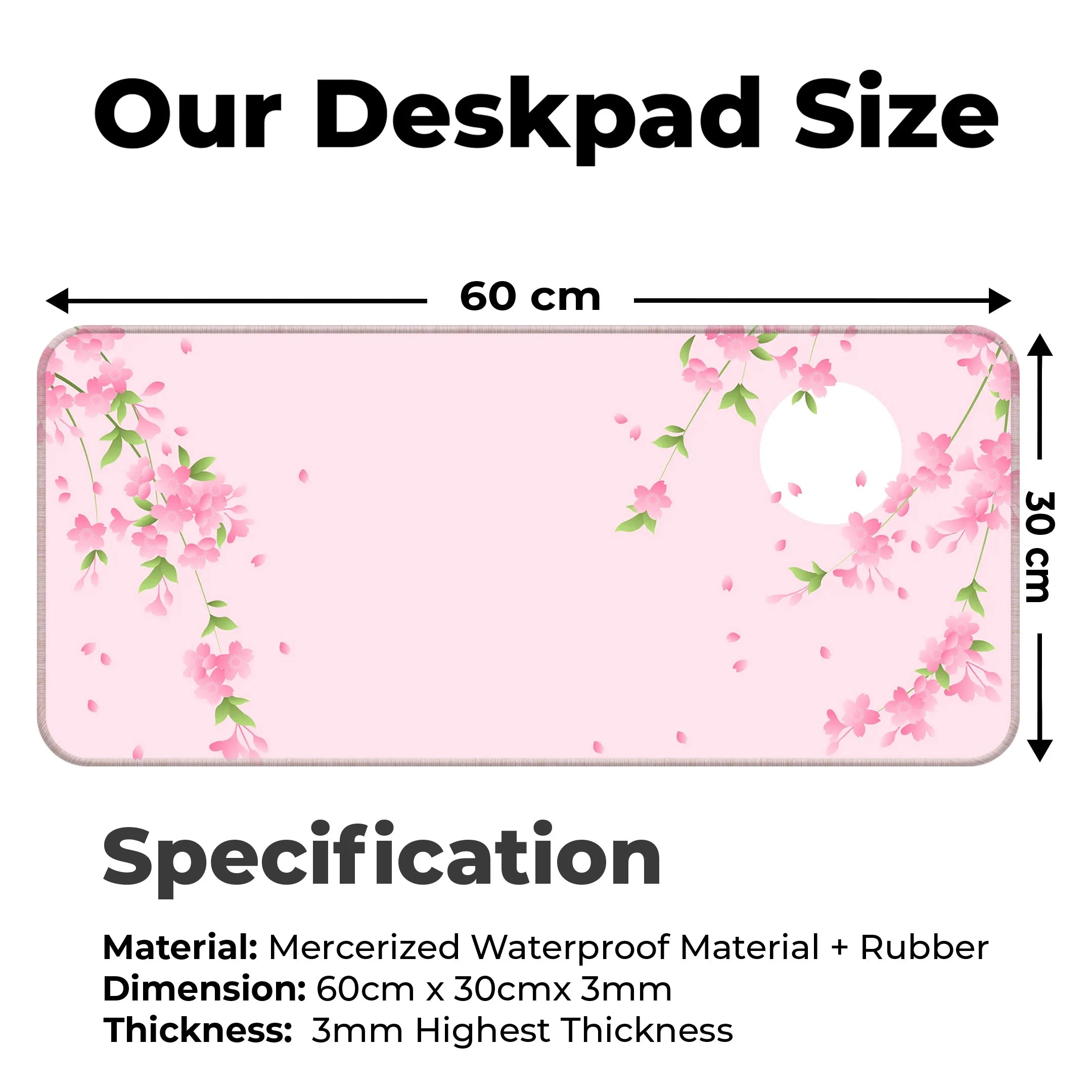 Cherry Blossom Deskmat