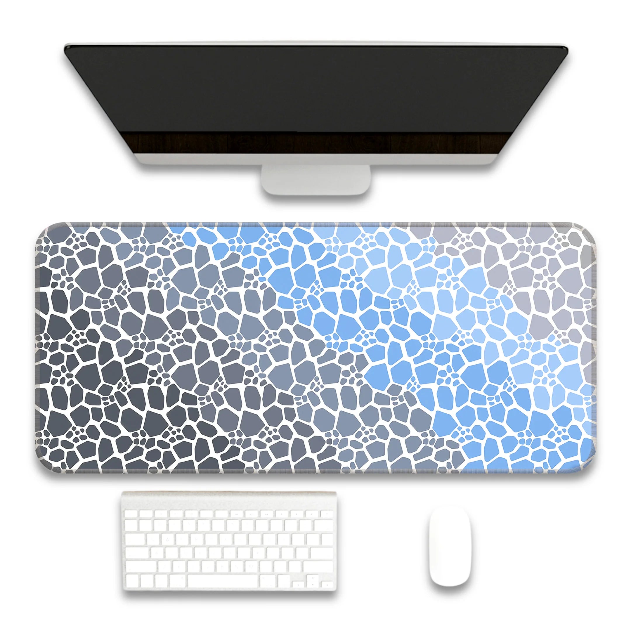 Rock pattern Deskmat