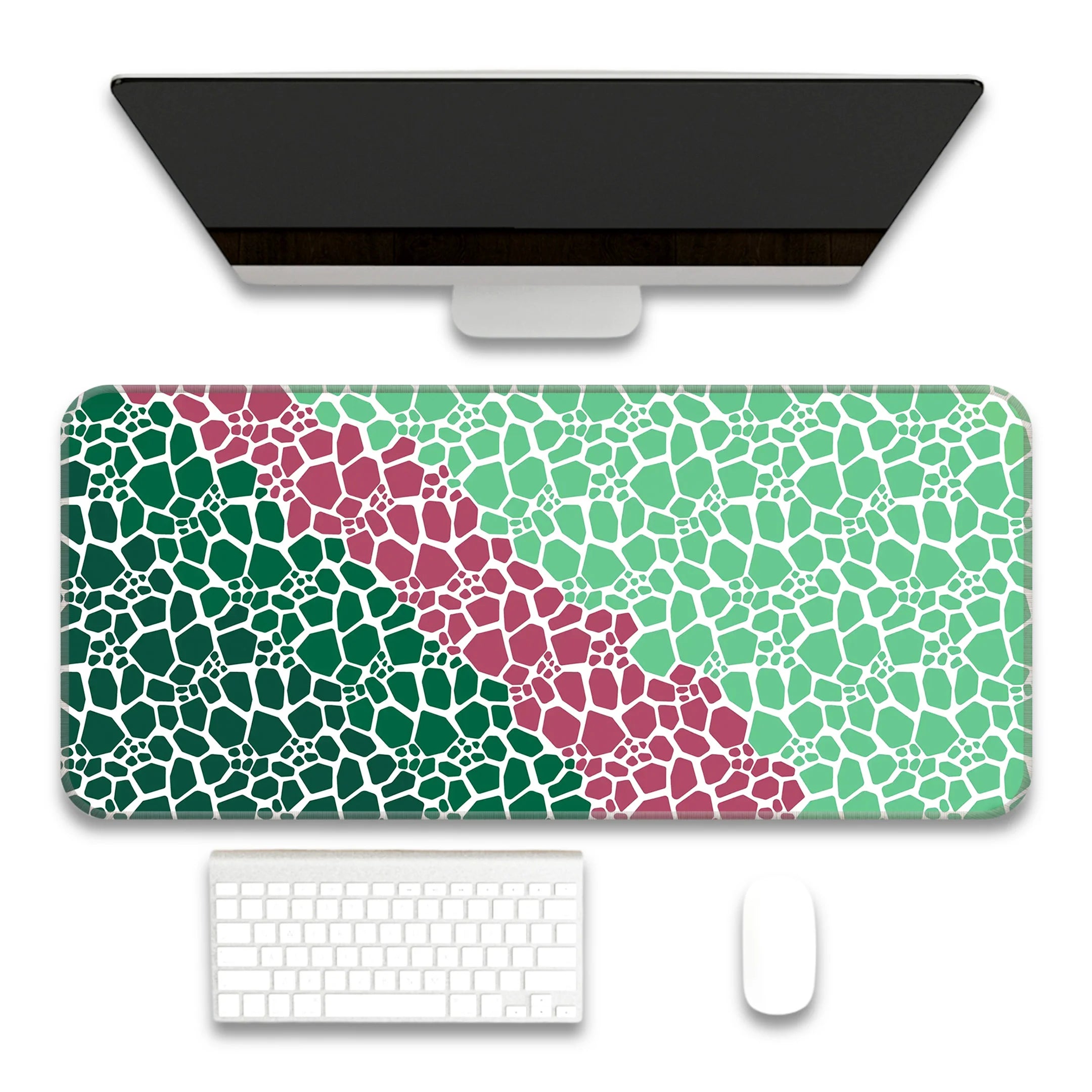 Rock pattern Deskmat