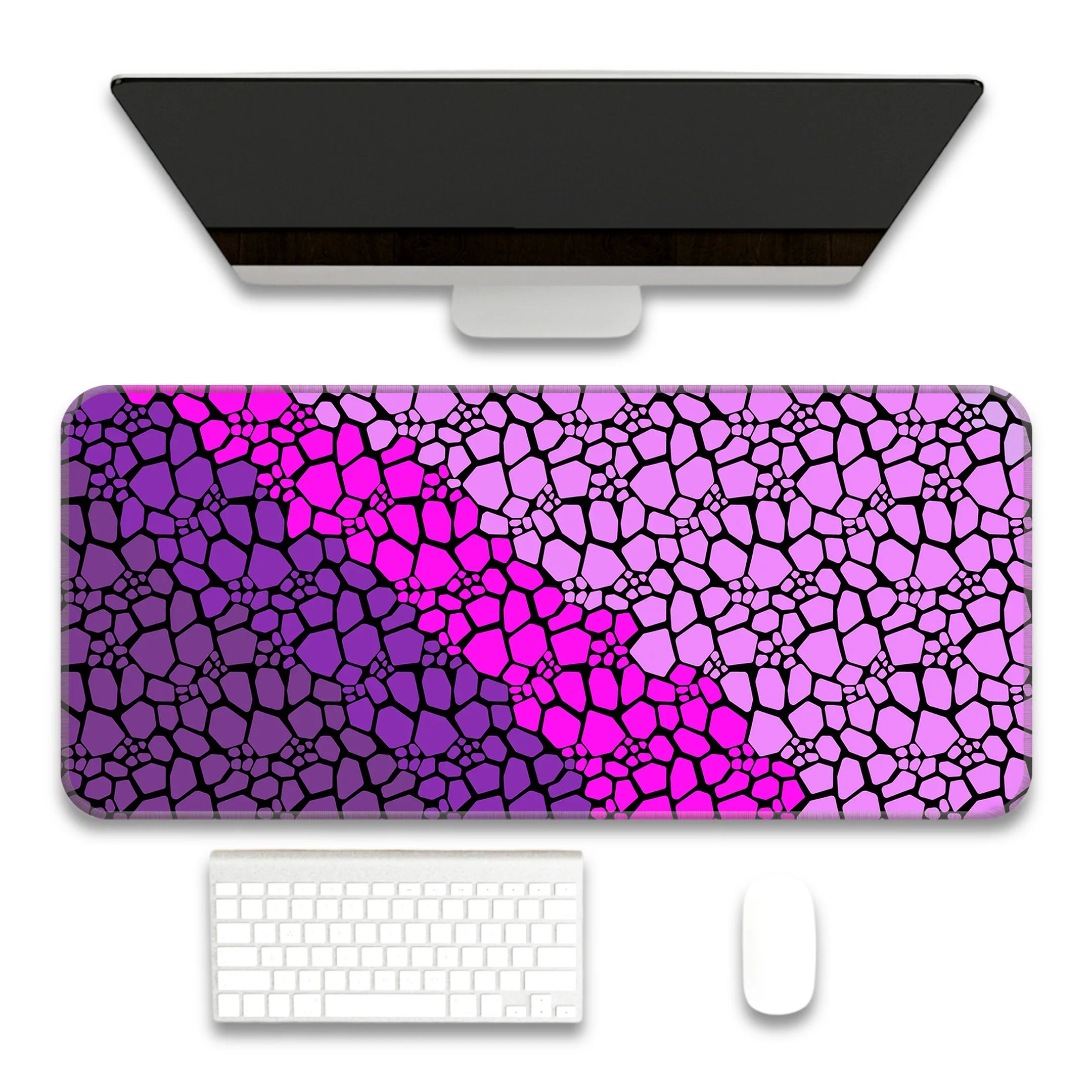 Rock pattern Deskmat