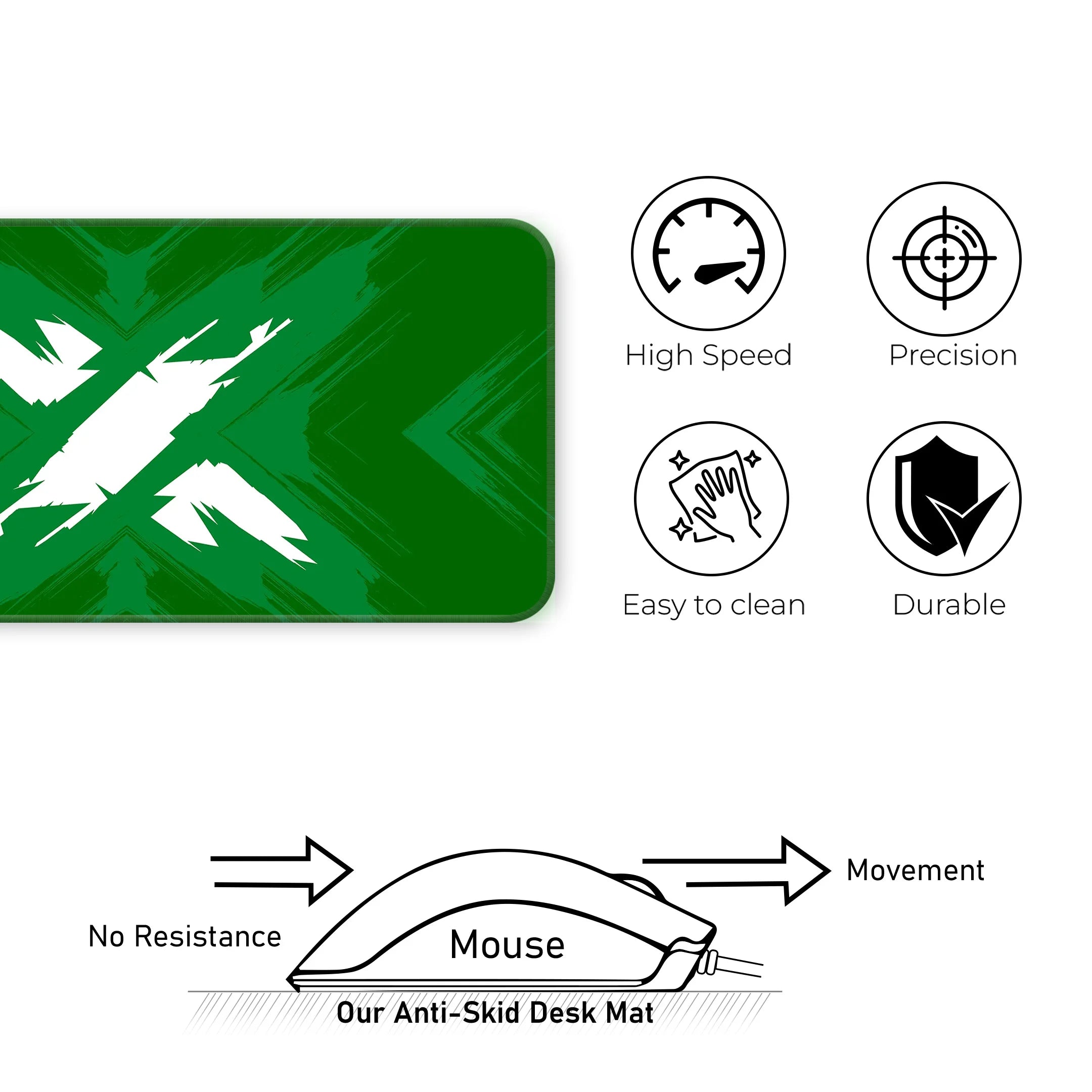 X Design Desk Mat