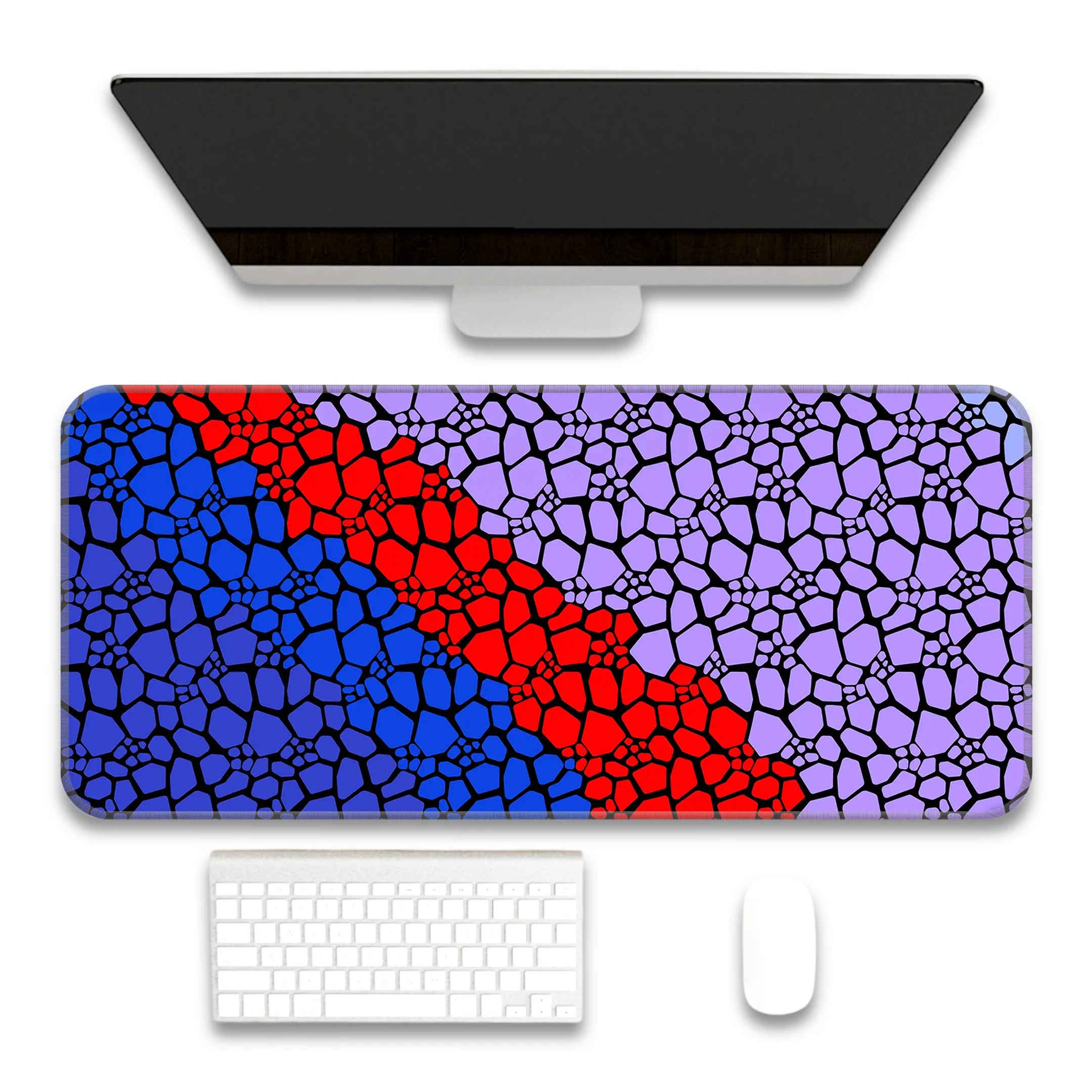 Rock pattern Deskmat