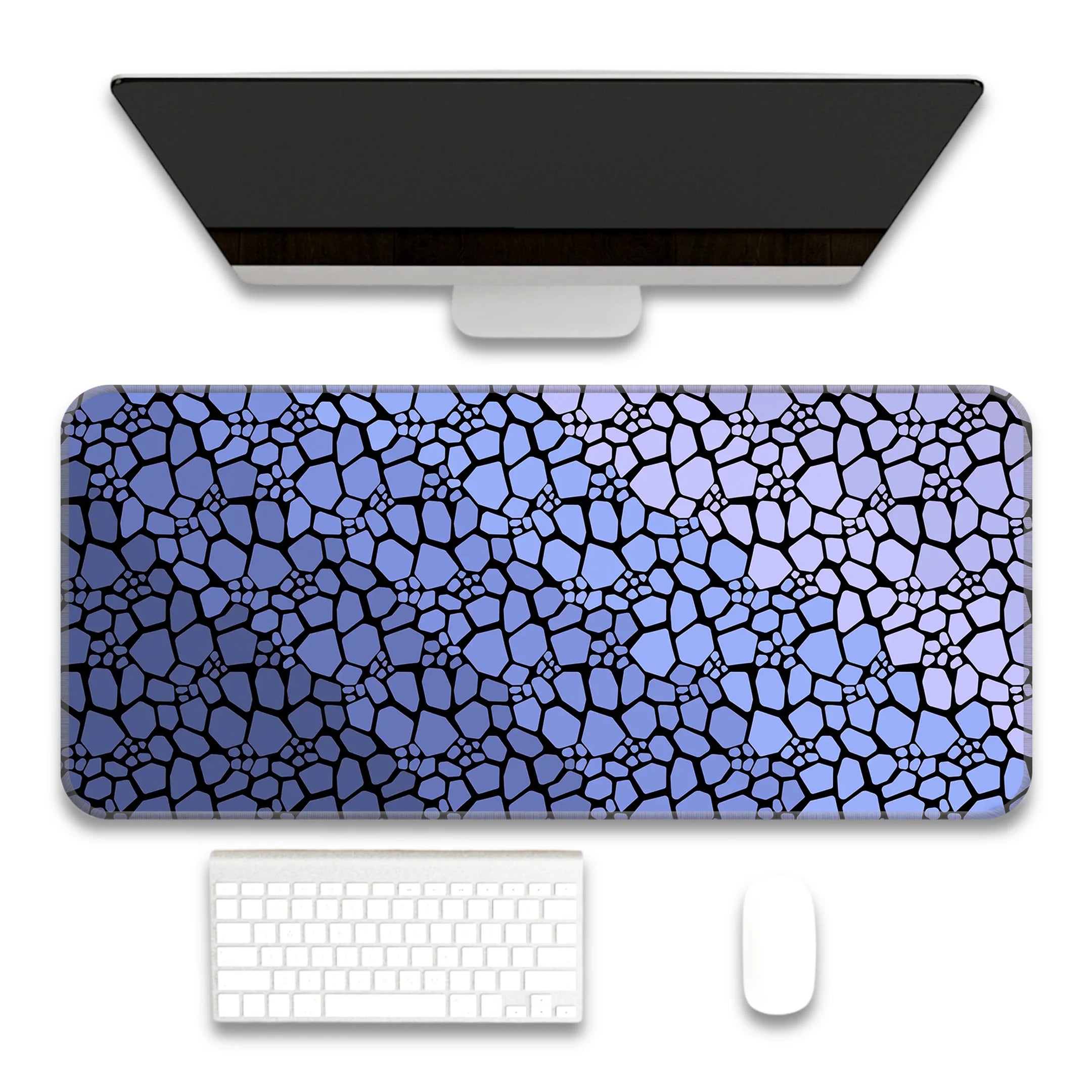 Rock pattern Deskmat