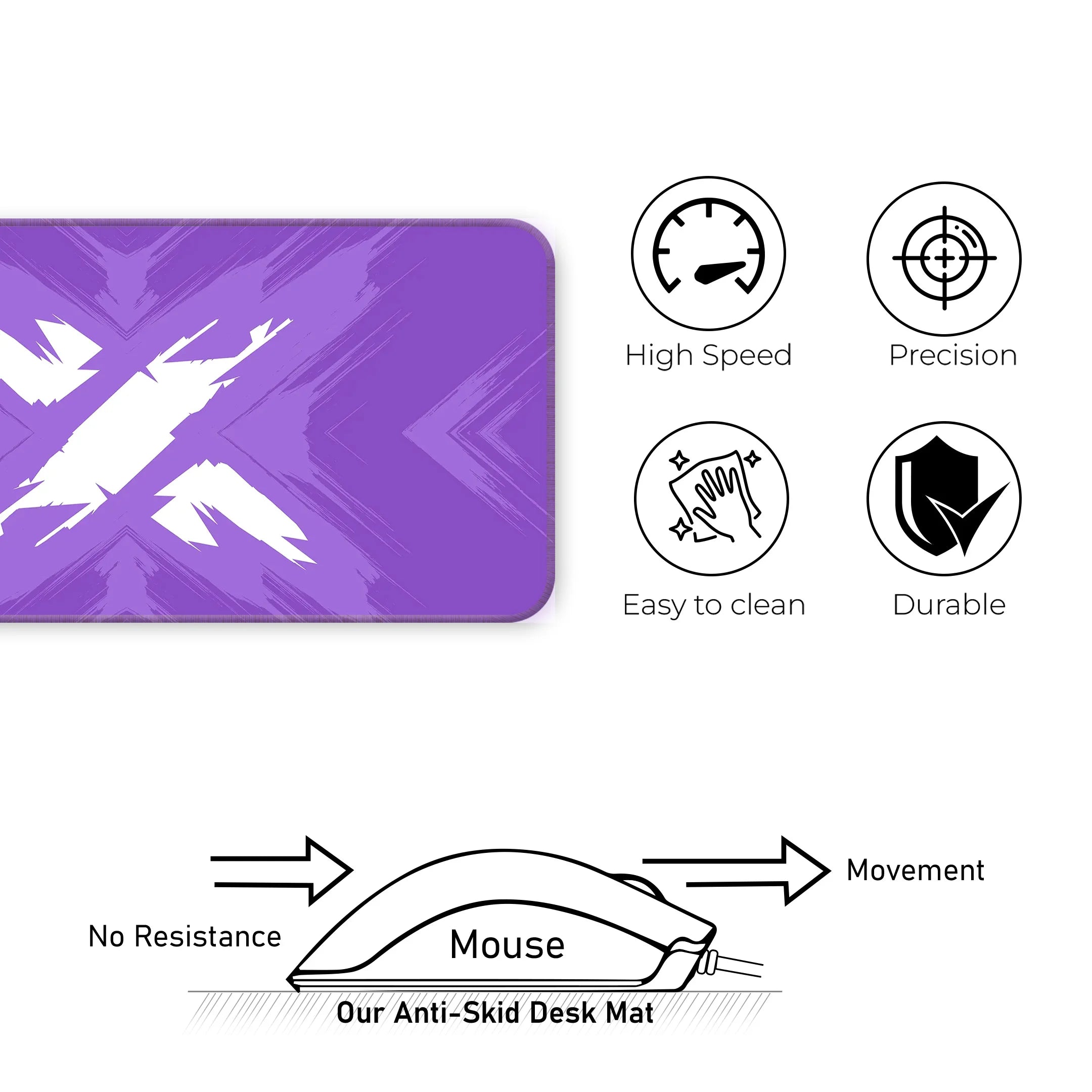 X Design Desk Mat