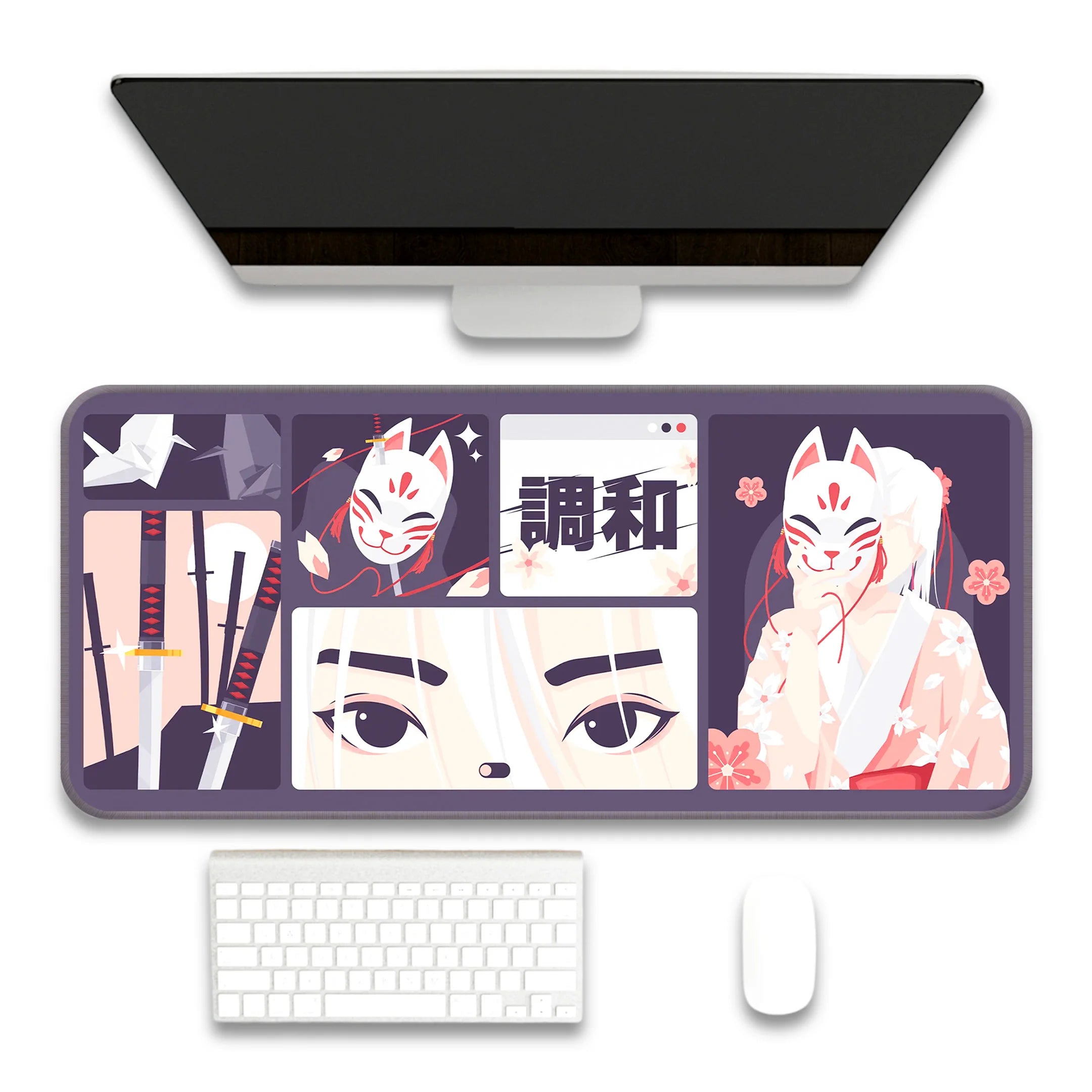 Cat girl Deskmat