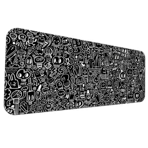 Doodle Pattern Deskmat