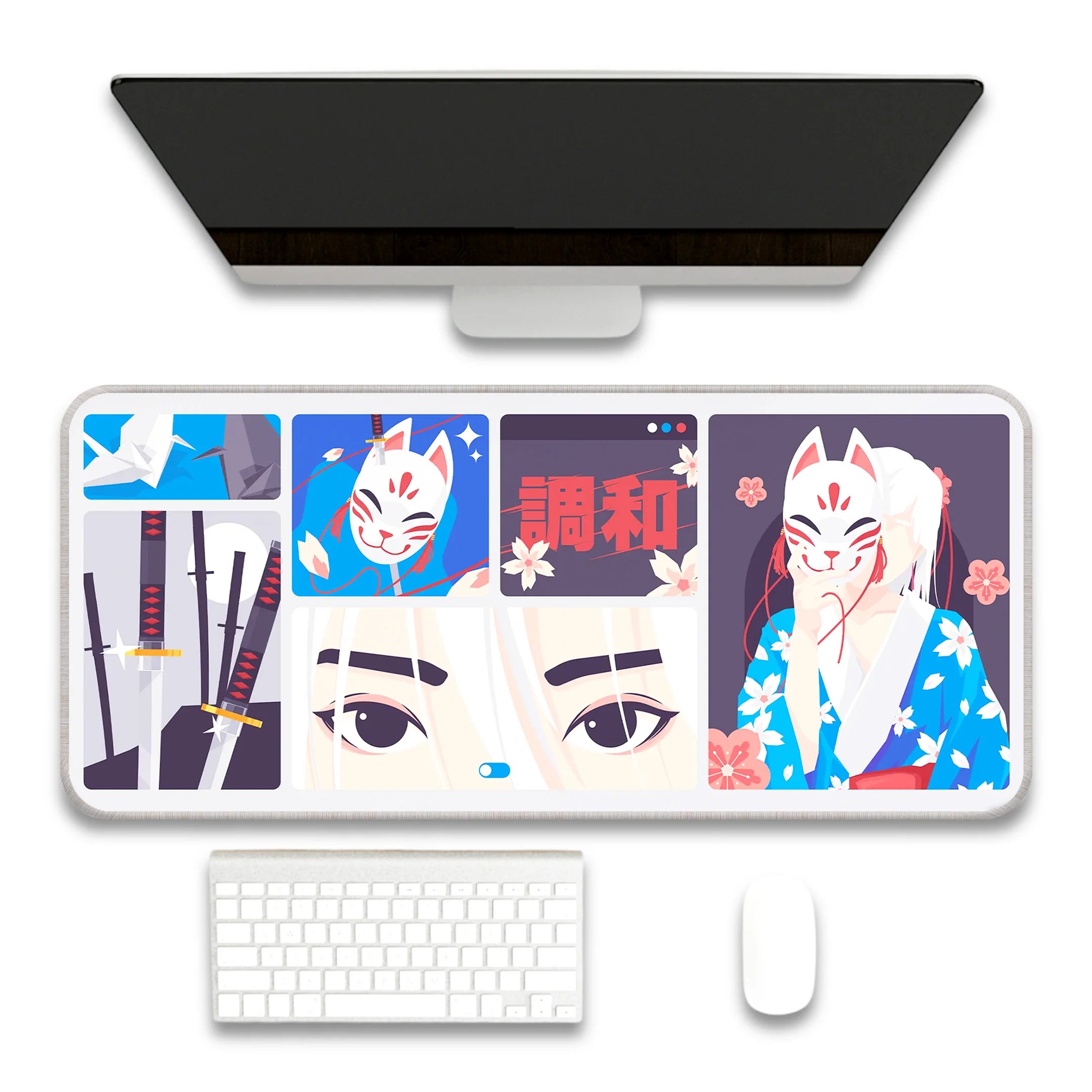 Cat girl Deskmat