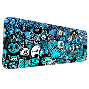 Doodle Pattern Deskmat