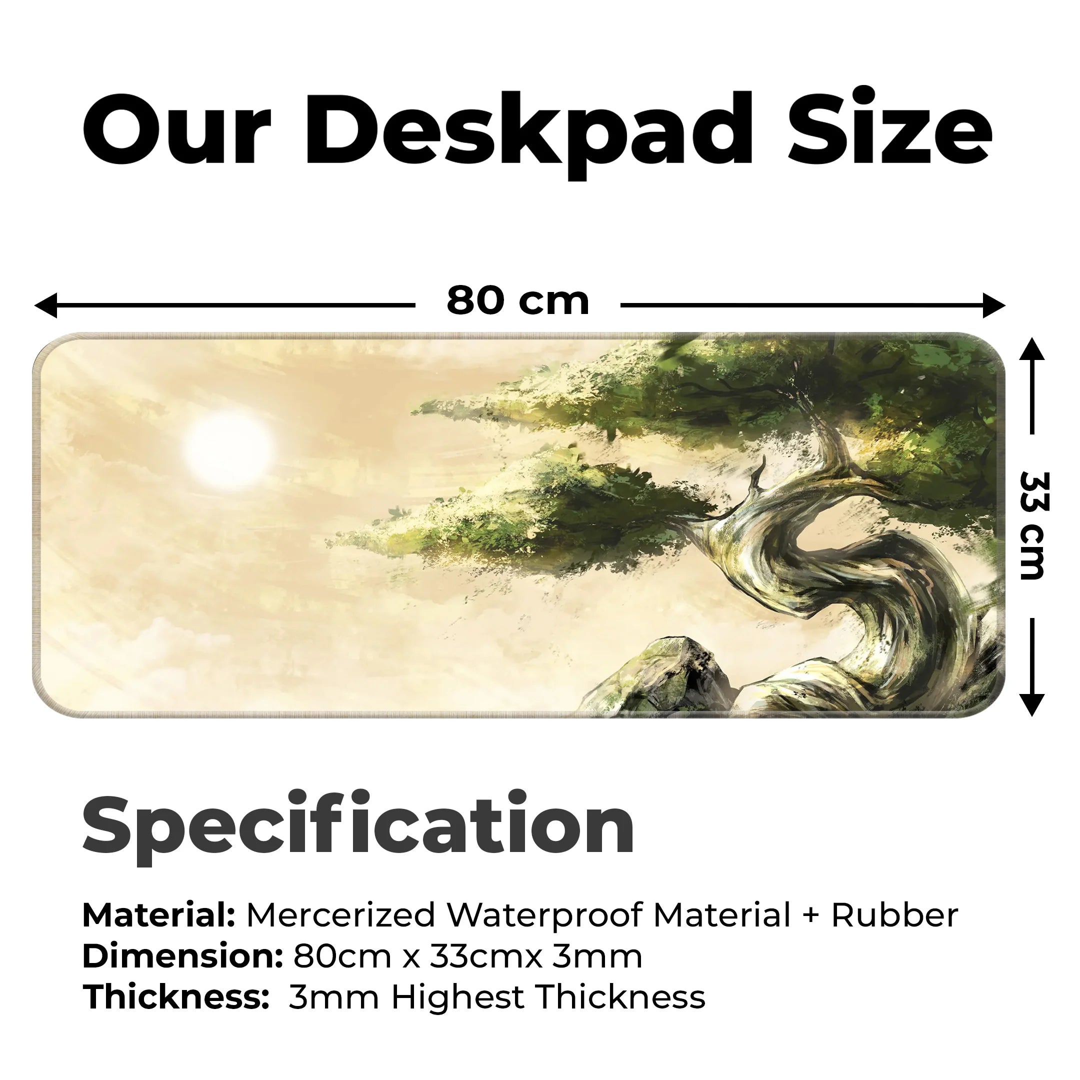 Bending Tree Deskmat