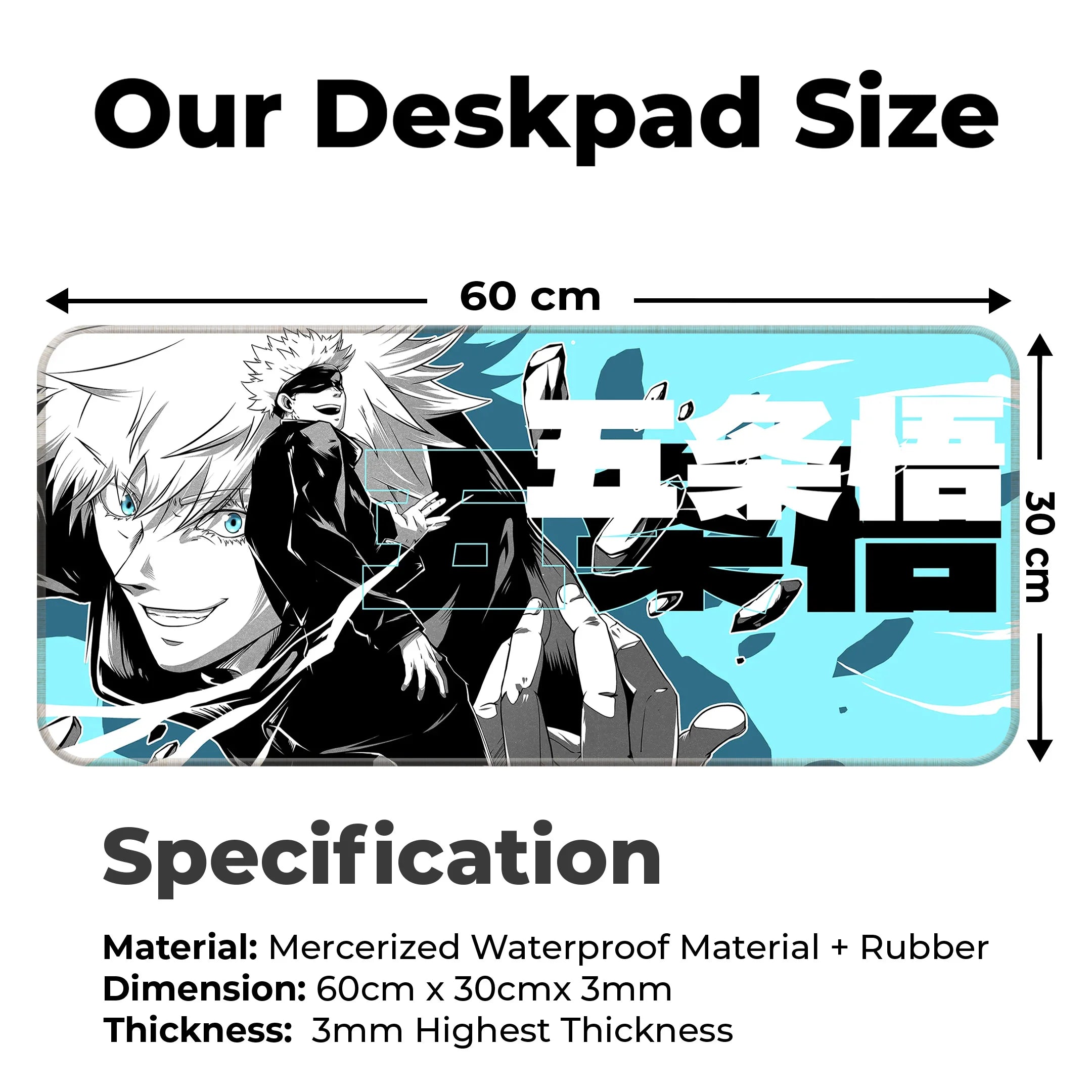 Satoru Gojo Deskmat