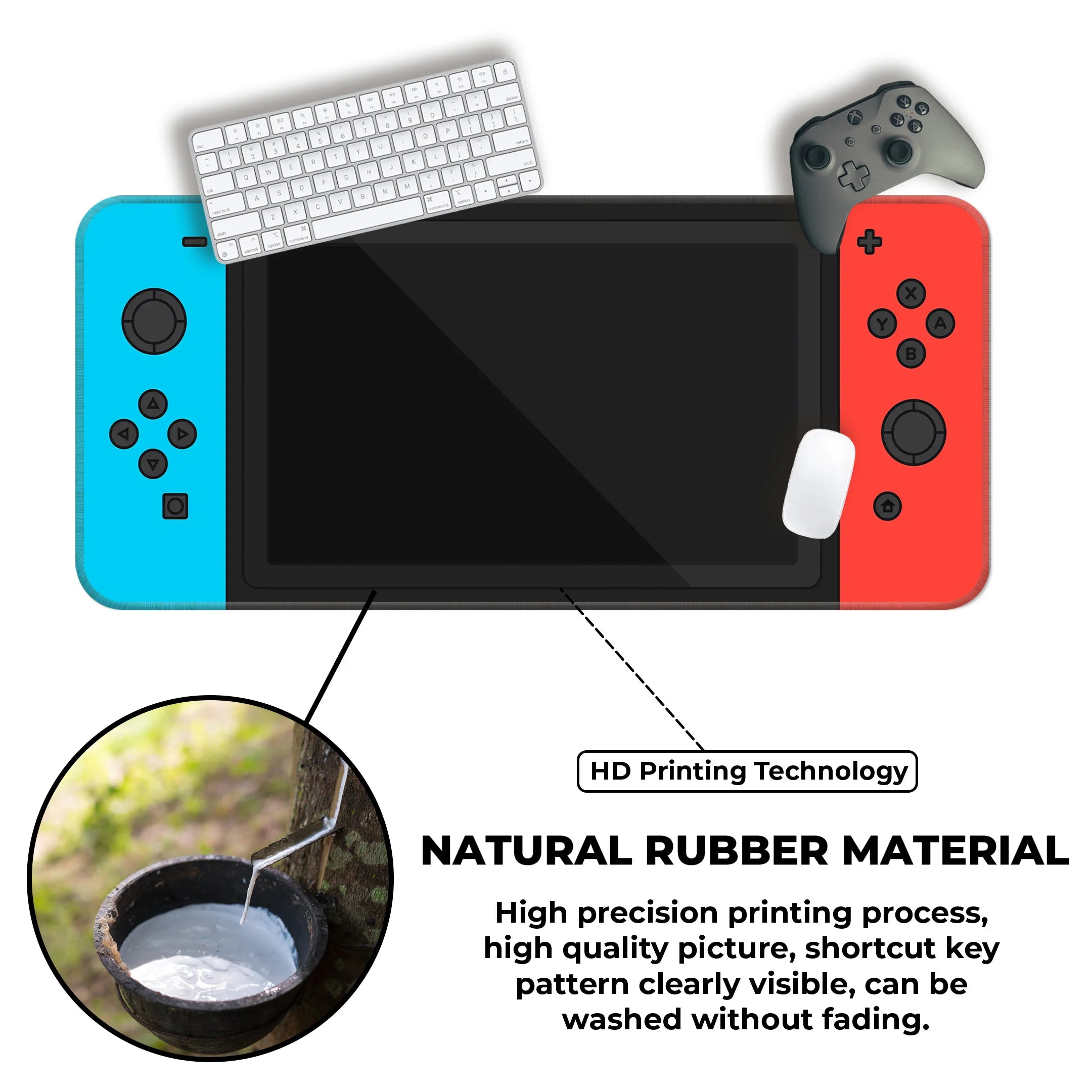 Switch Console Deskmat