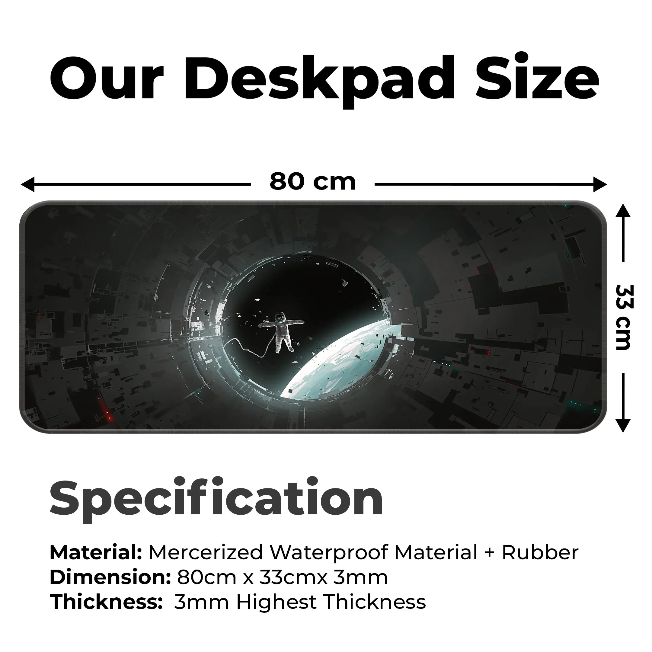 Space Mancopia Deskmat