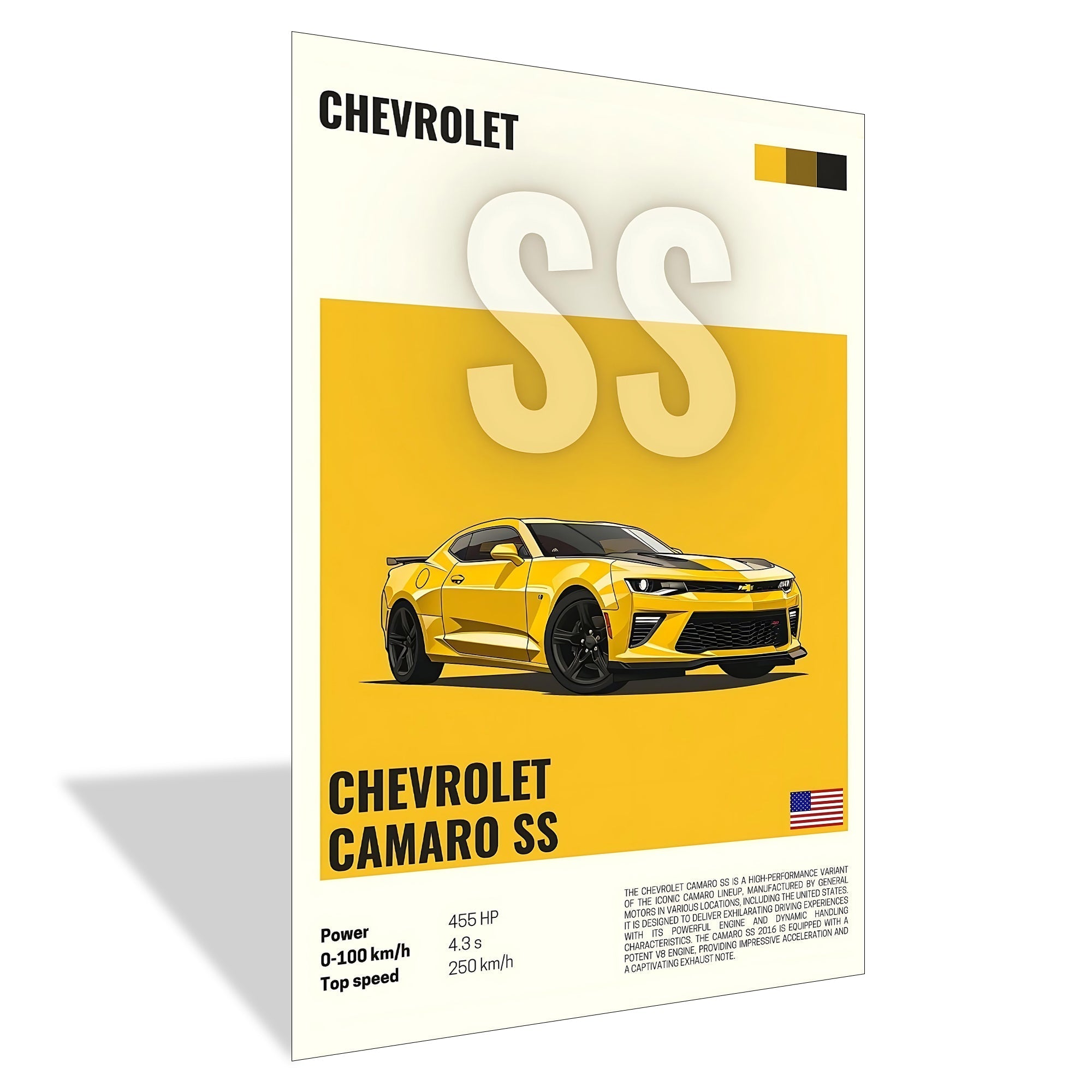 Chevrolet Camaro SS Poster