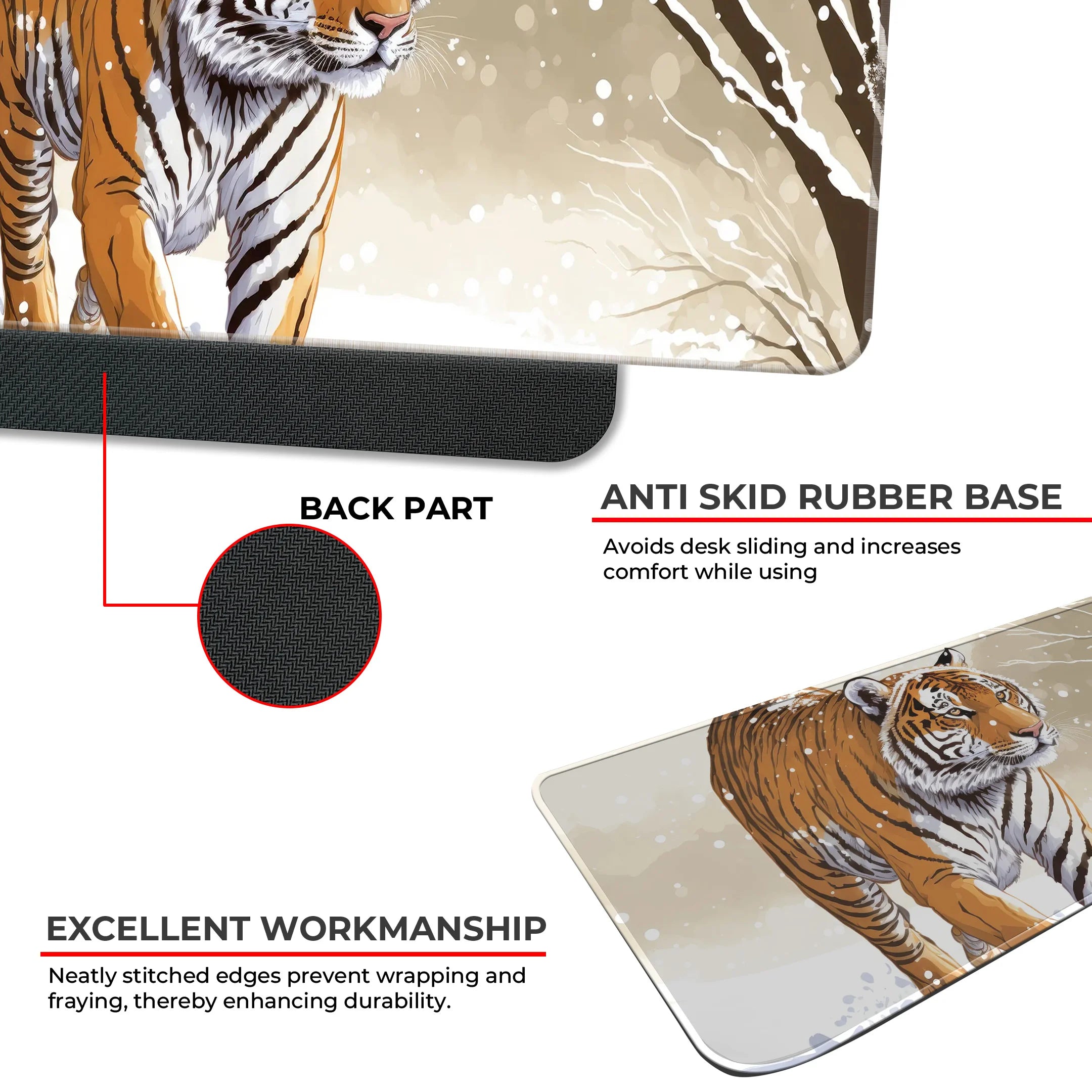 Tiger Sun Deskmat