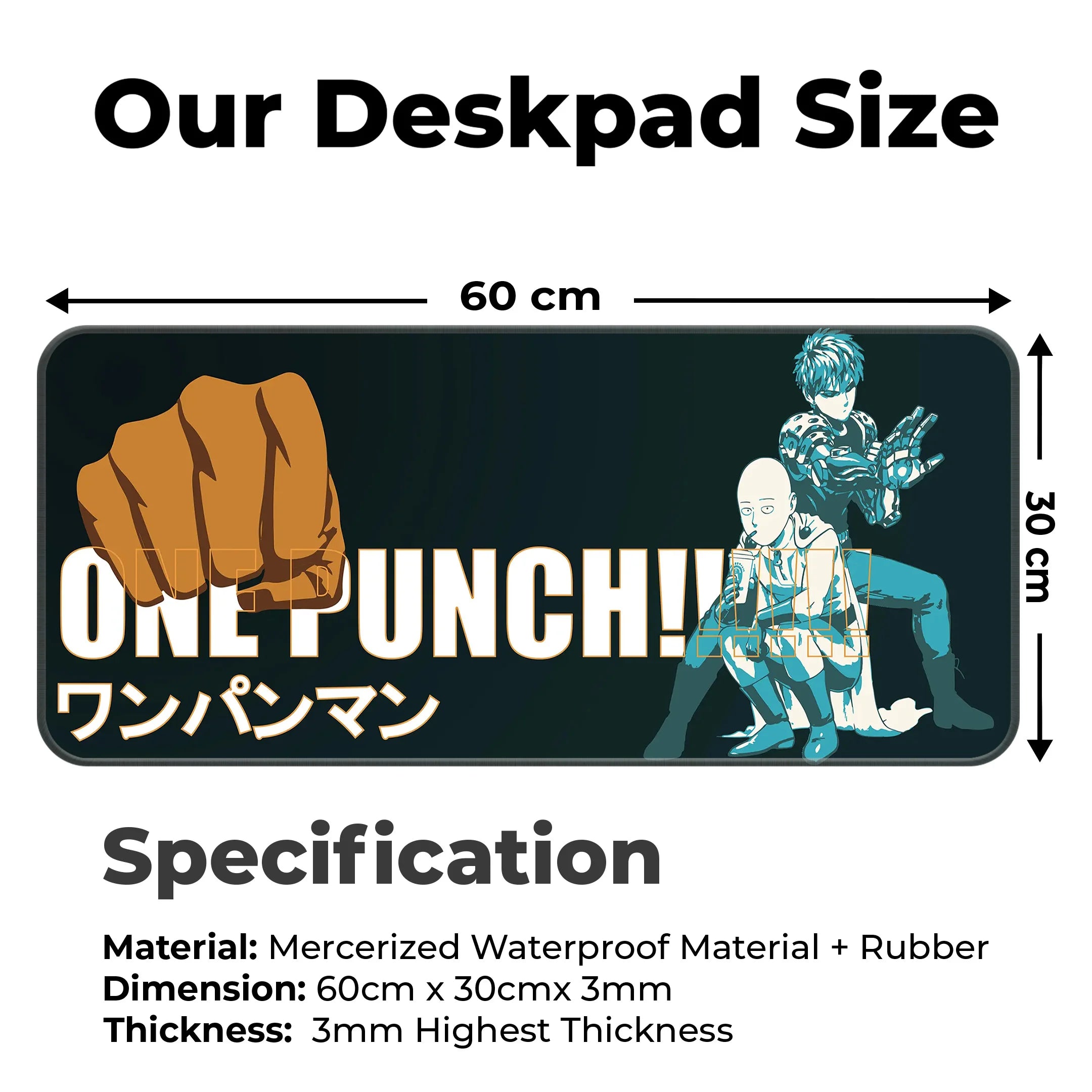 One Punch Deskmat