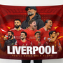 Liverpool FC Wall Tapestry | You'll Never Walk Alone Football Poster | Premium Polyester Wall Hanging