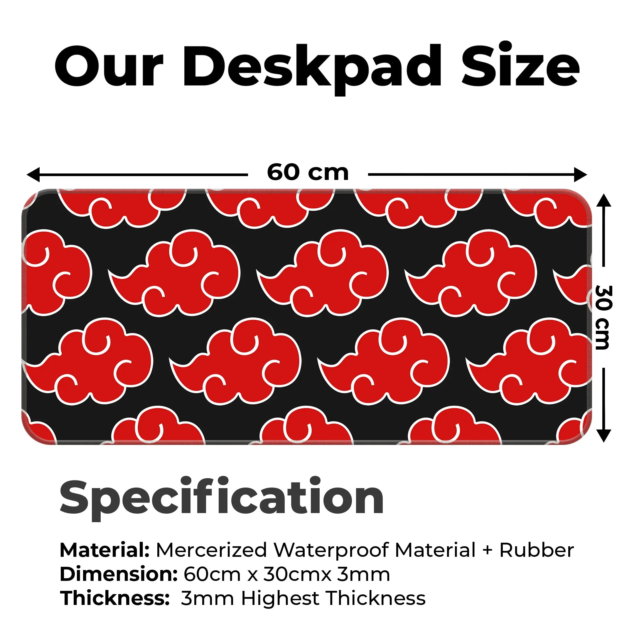 Mystical Cloud Symbol Deskmat