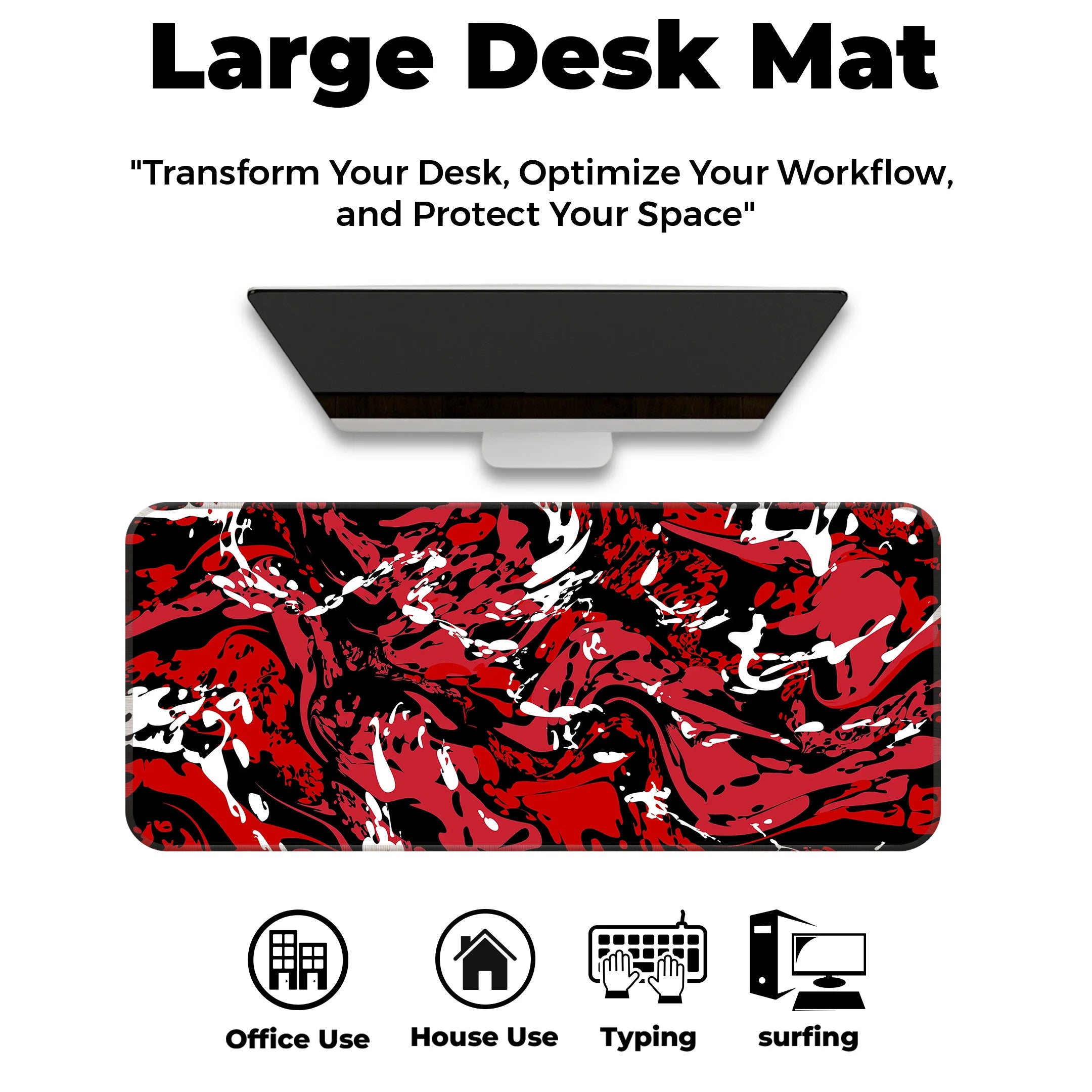 Swirl Pattern Deskmat