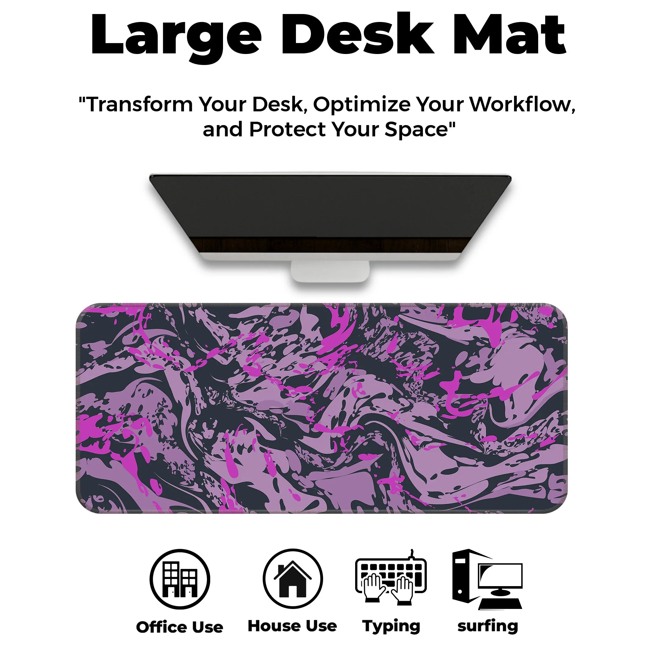 Swirl Pattern Deskmat