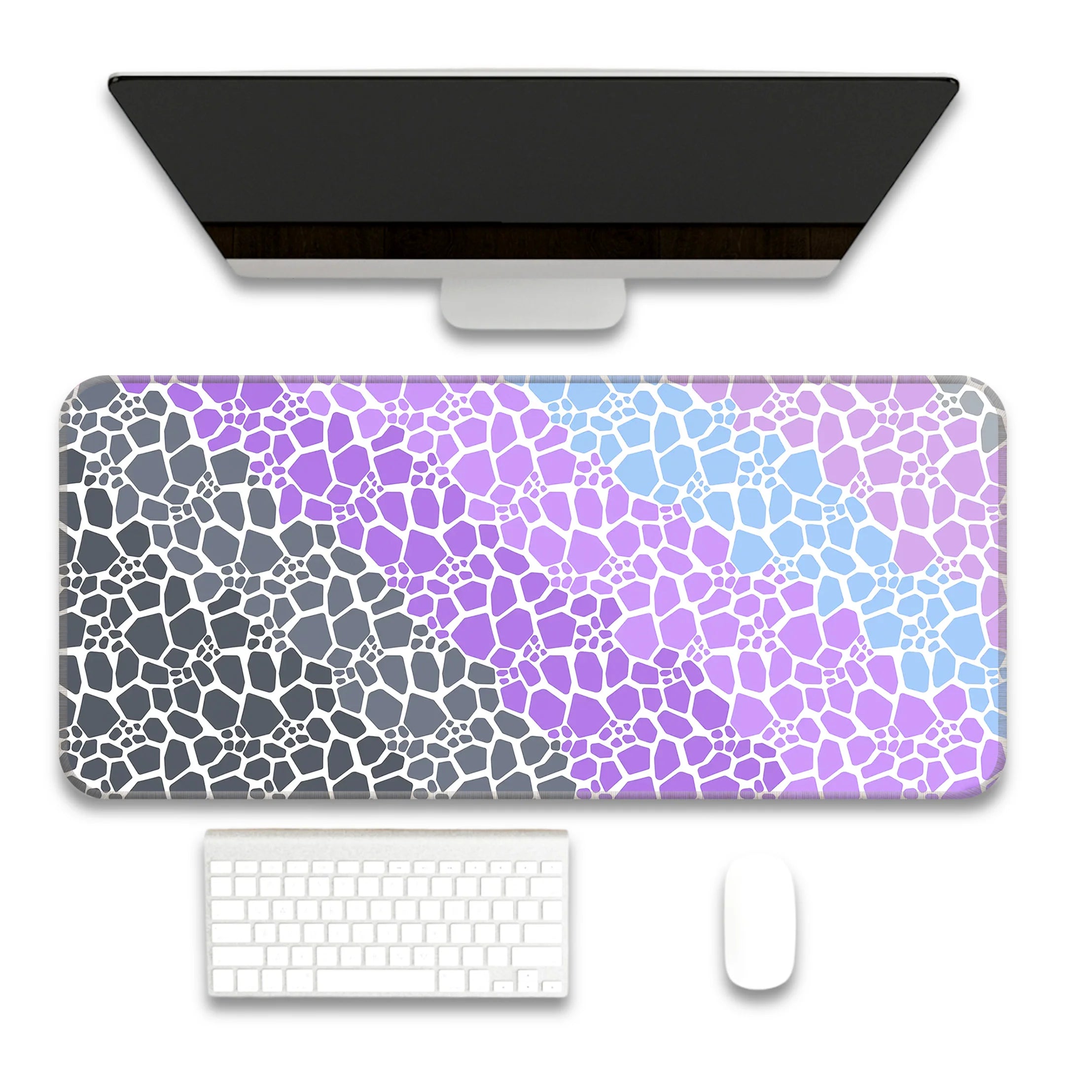 Marble Design Desk Mat