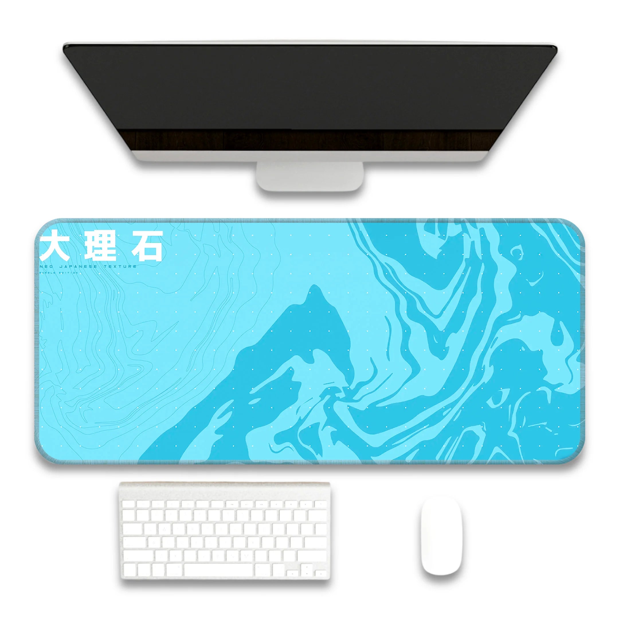 Japanese Texture Design Desk Mat