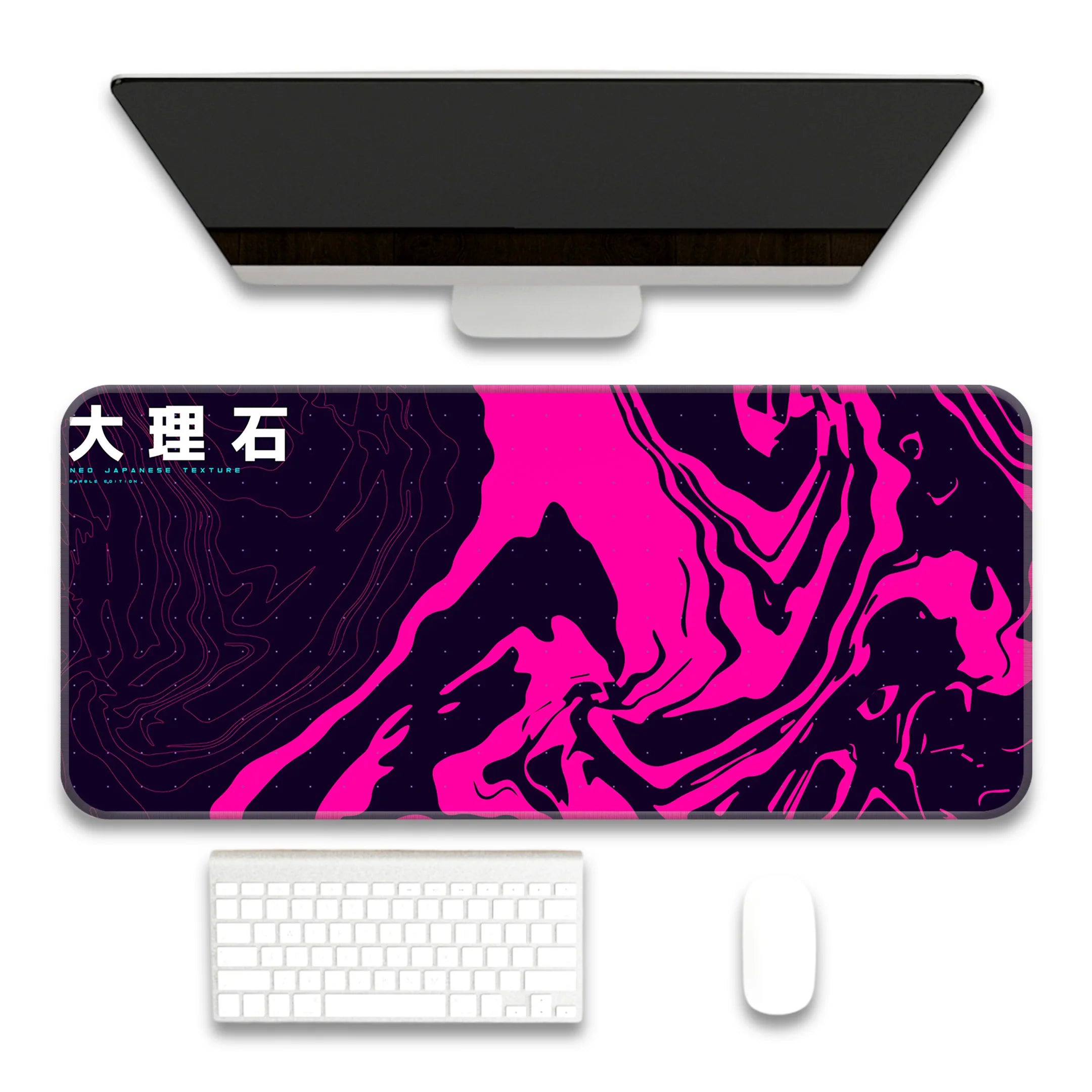 Japanese Texture Design Desk Mat