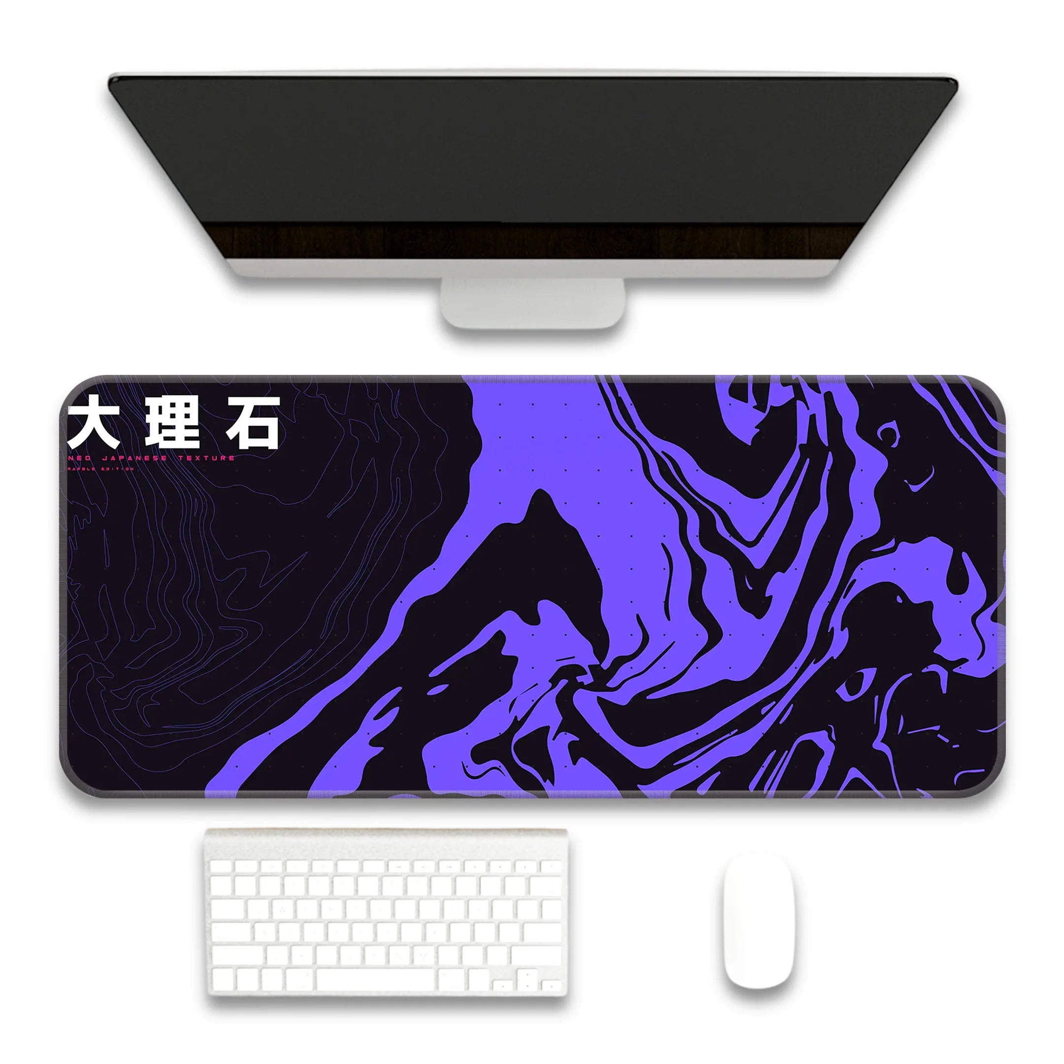 Japanese Texture Design Desk Mat