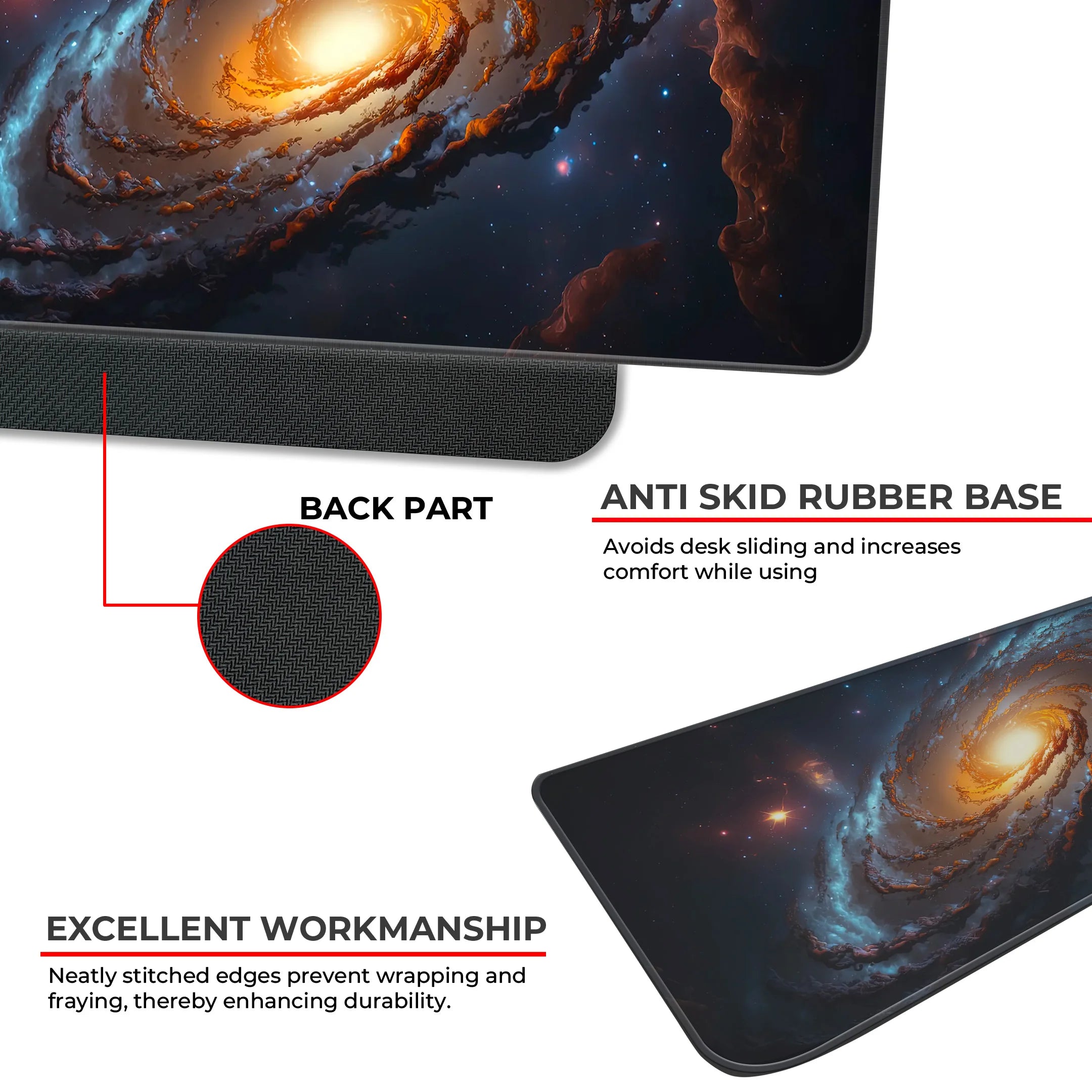 Spiral Galaxy Deskmat