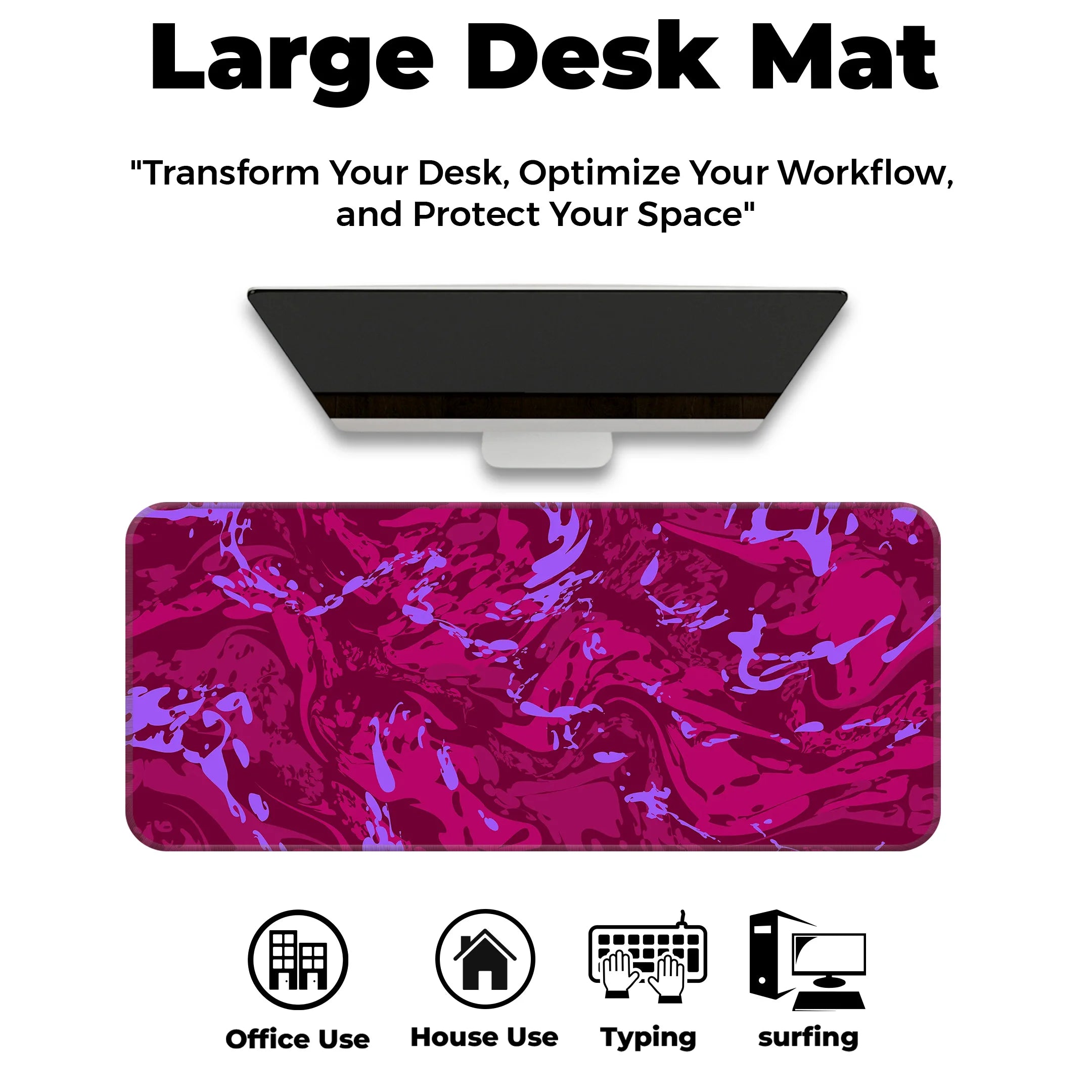 Swirl Pattern Deskmat