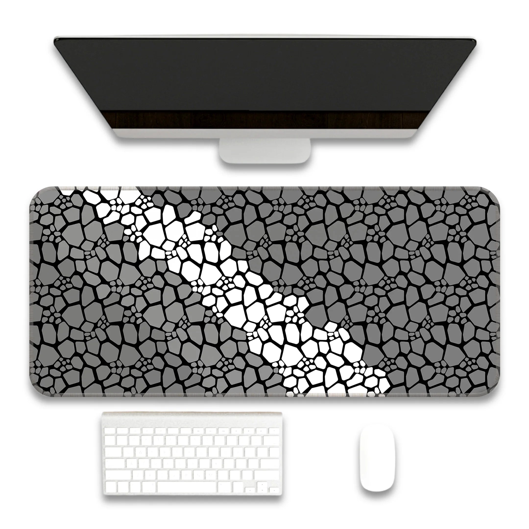 Marble Design Desk Mat