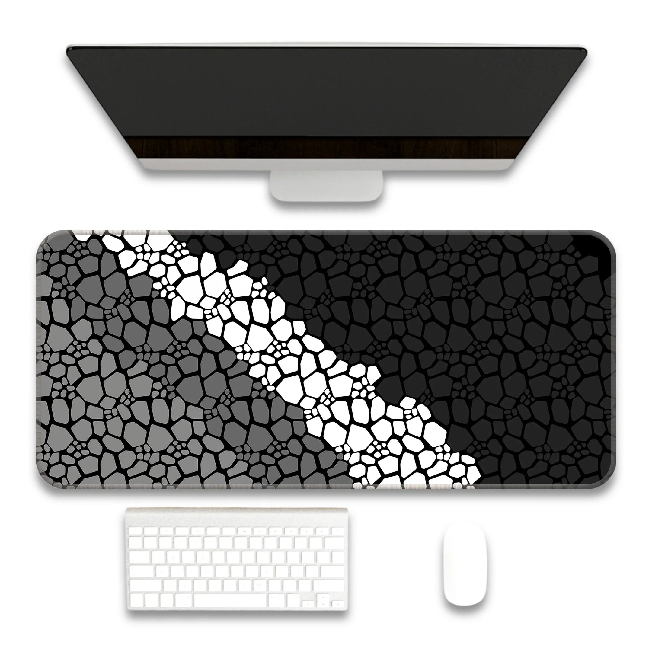 Marble Design Desk Mat