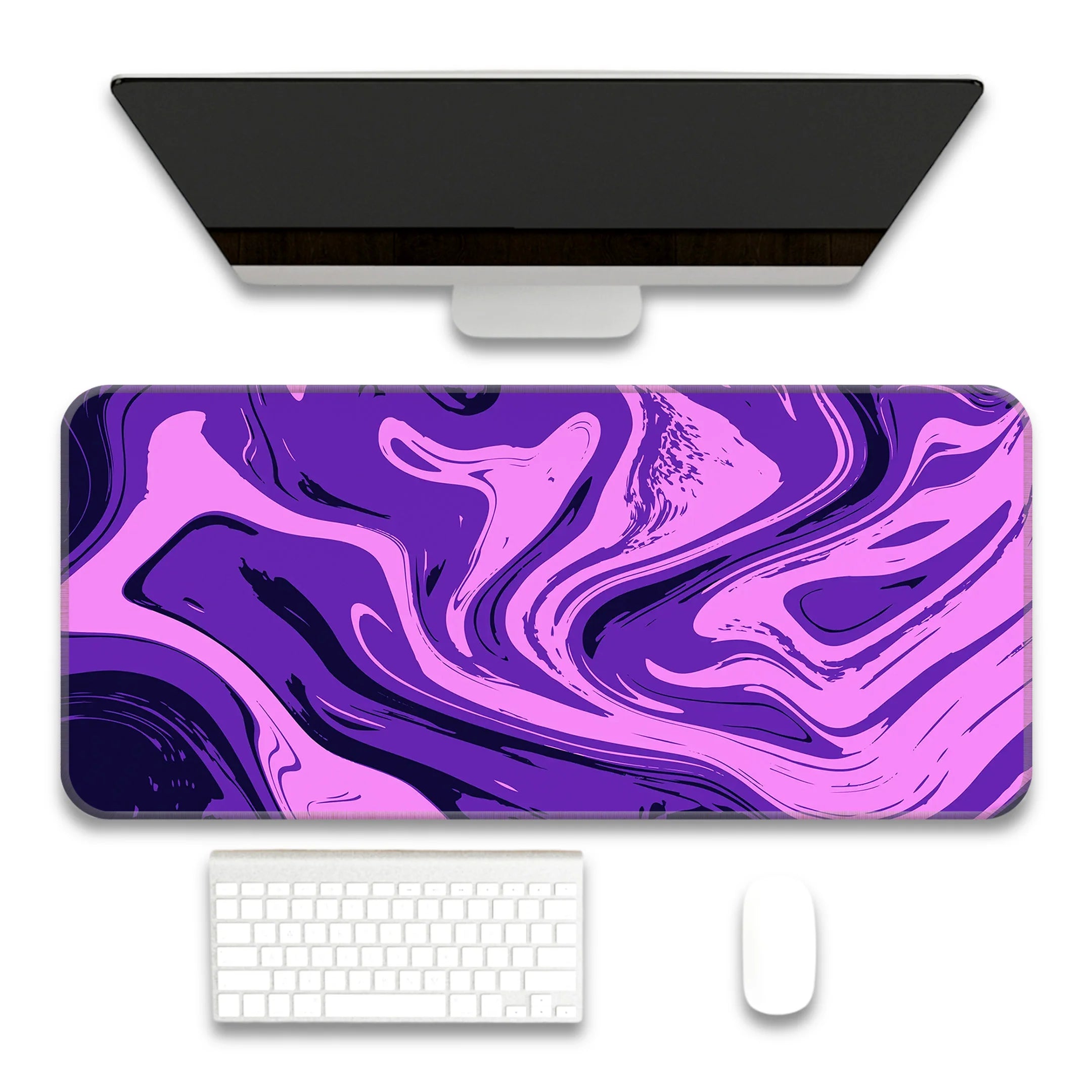 Marble theme Design Desk Mat