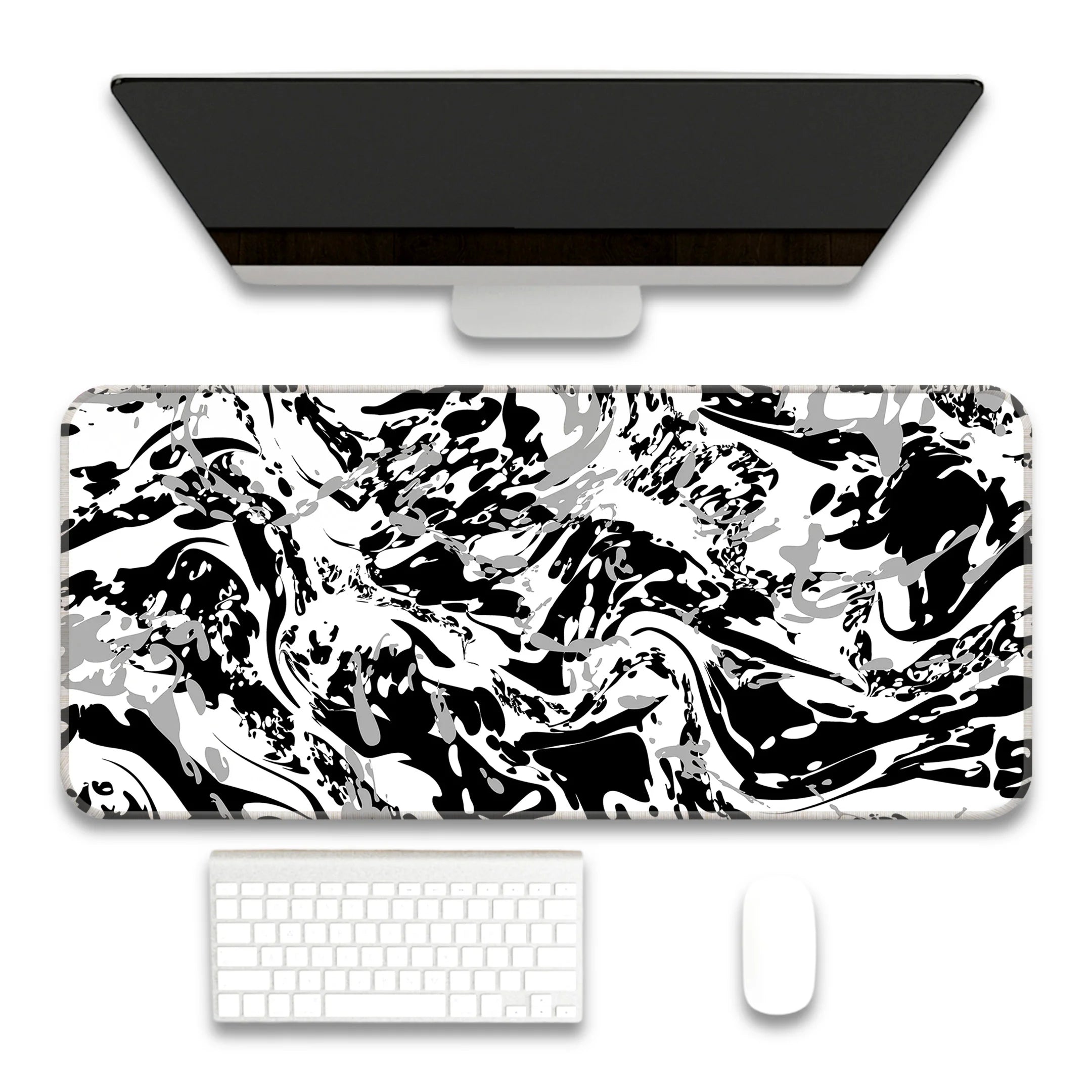 Marble theme Design Desk Mat