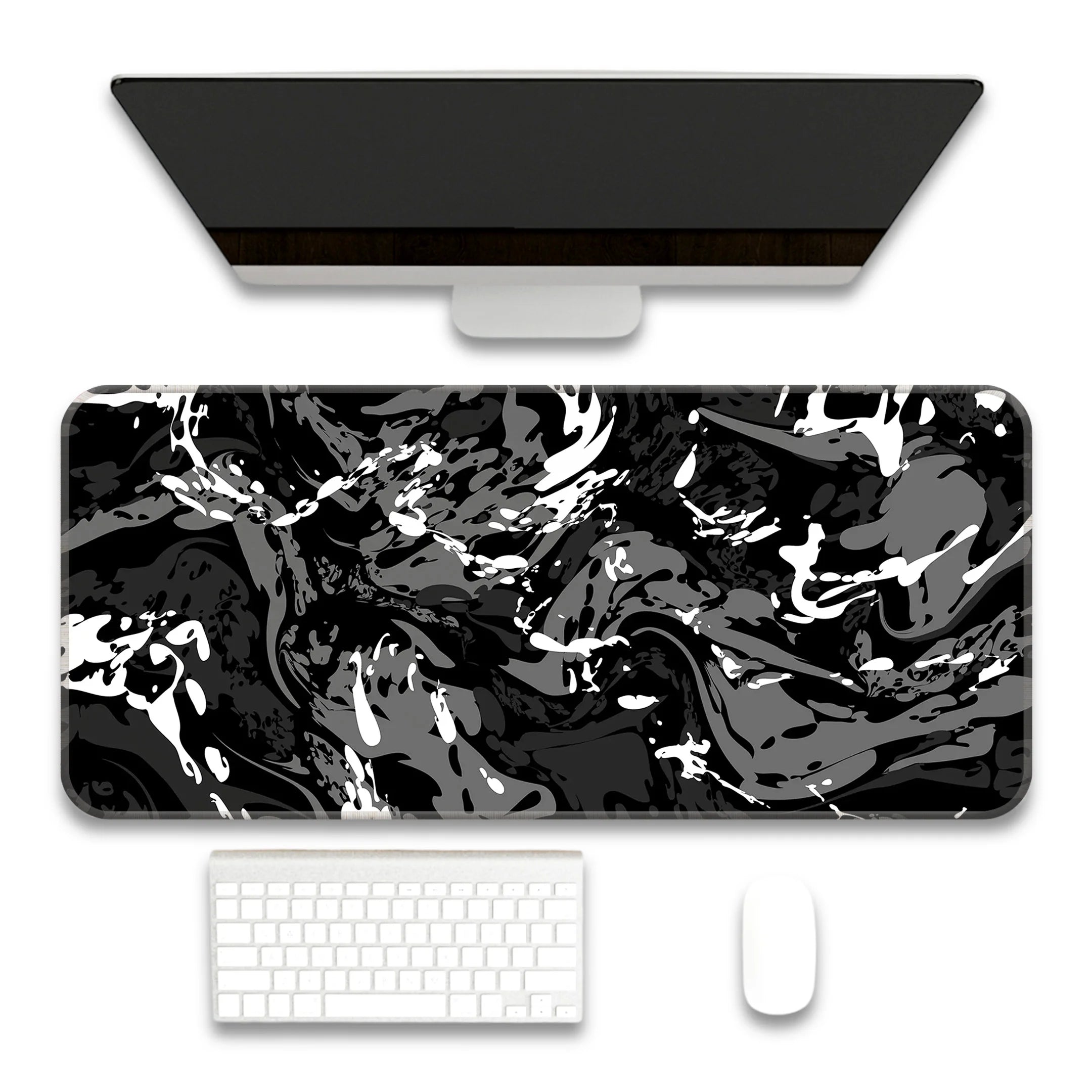 Marble theme Design Desk Mat