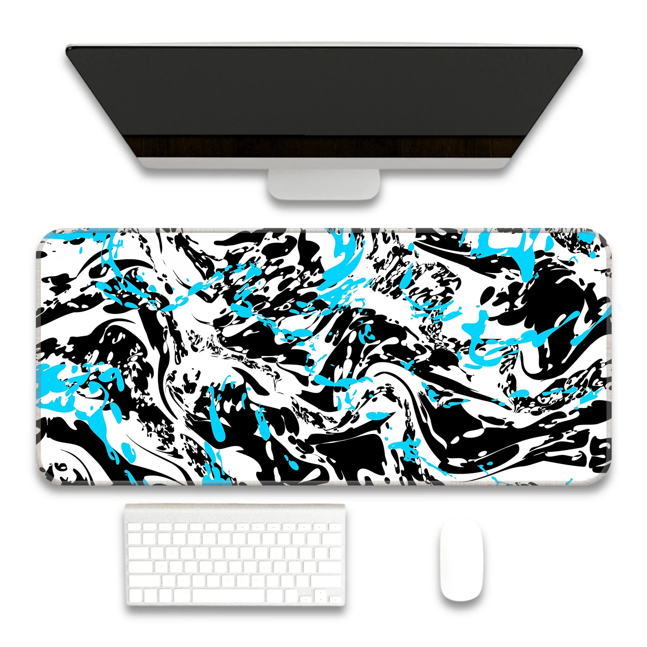 Marble theme Design Desk Mat