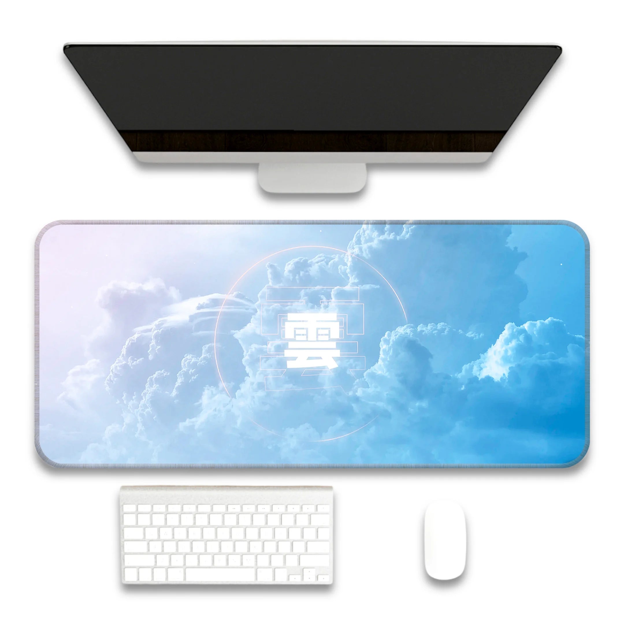 Cloud Design Desk Mat