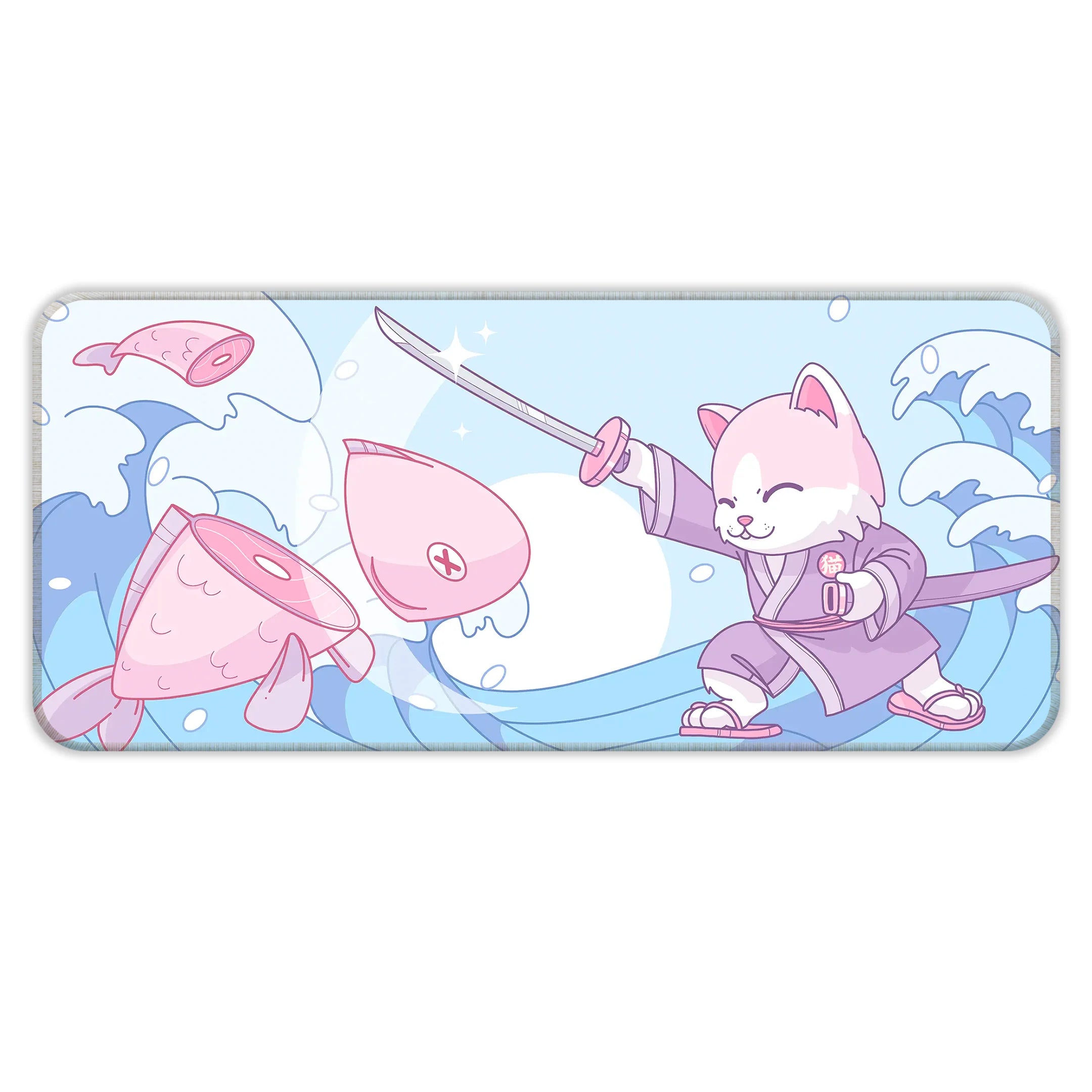 Japanese Cat Deskmat