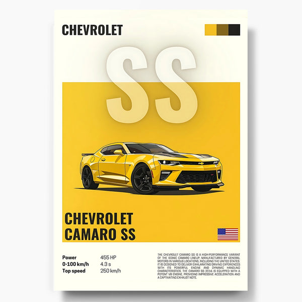 Chevrolet Camaro SS Poster