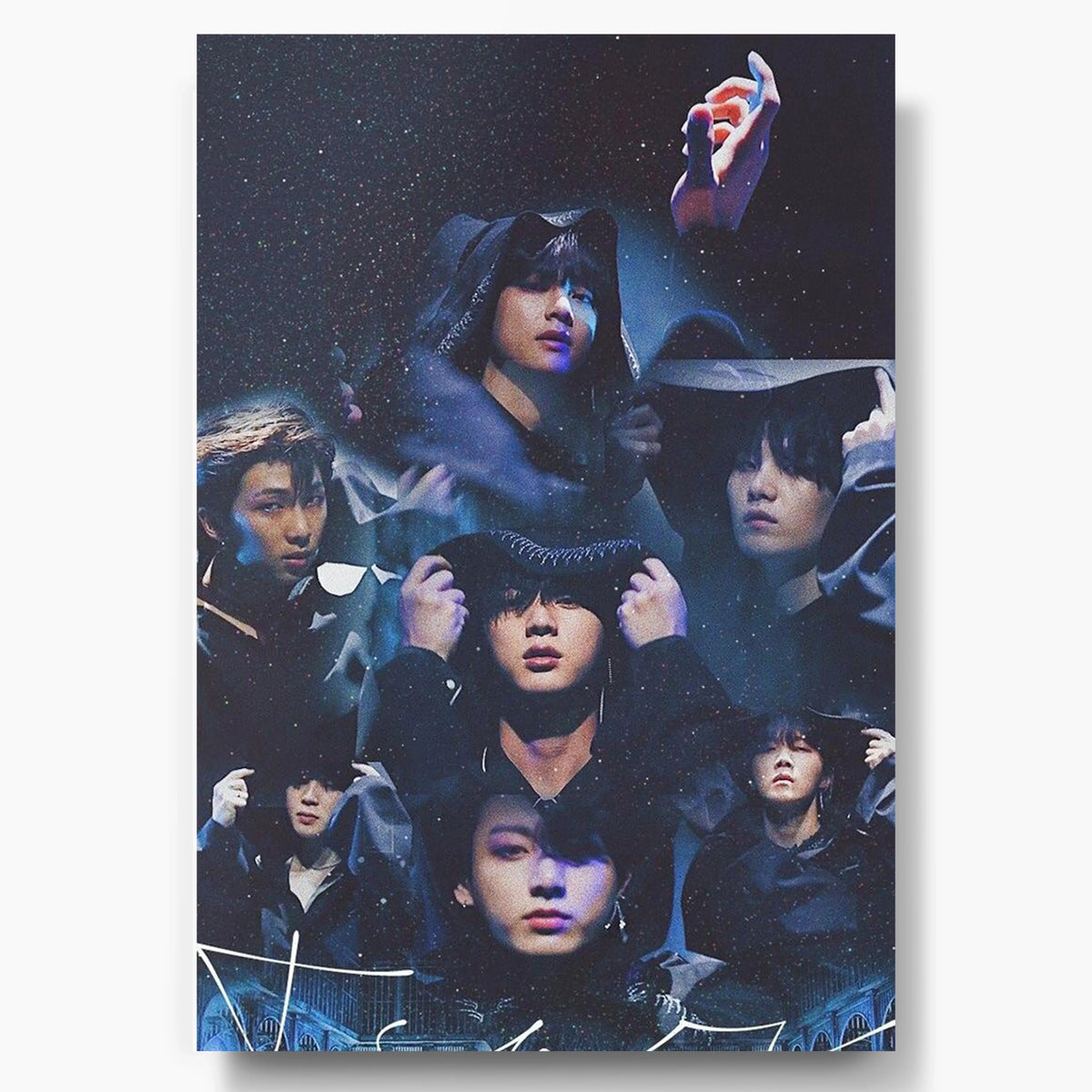 Midnight K-Pop Poster