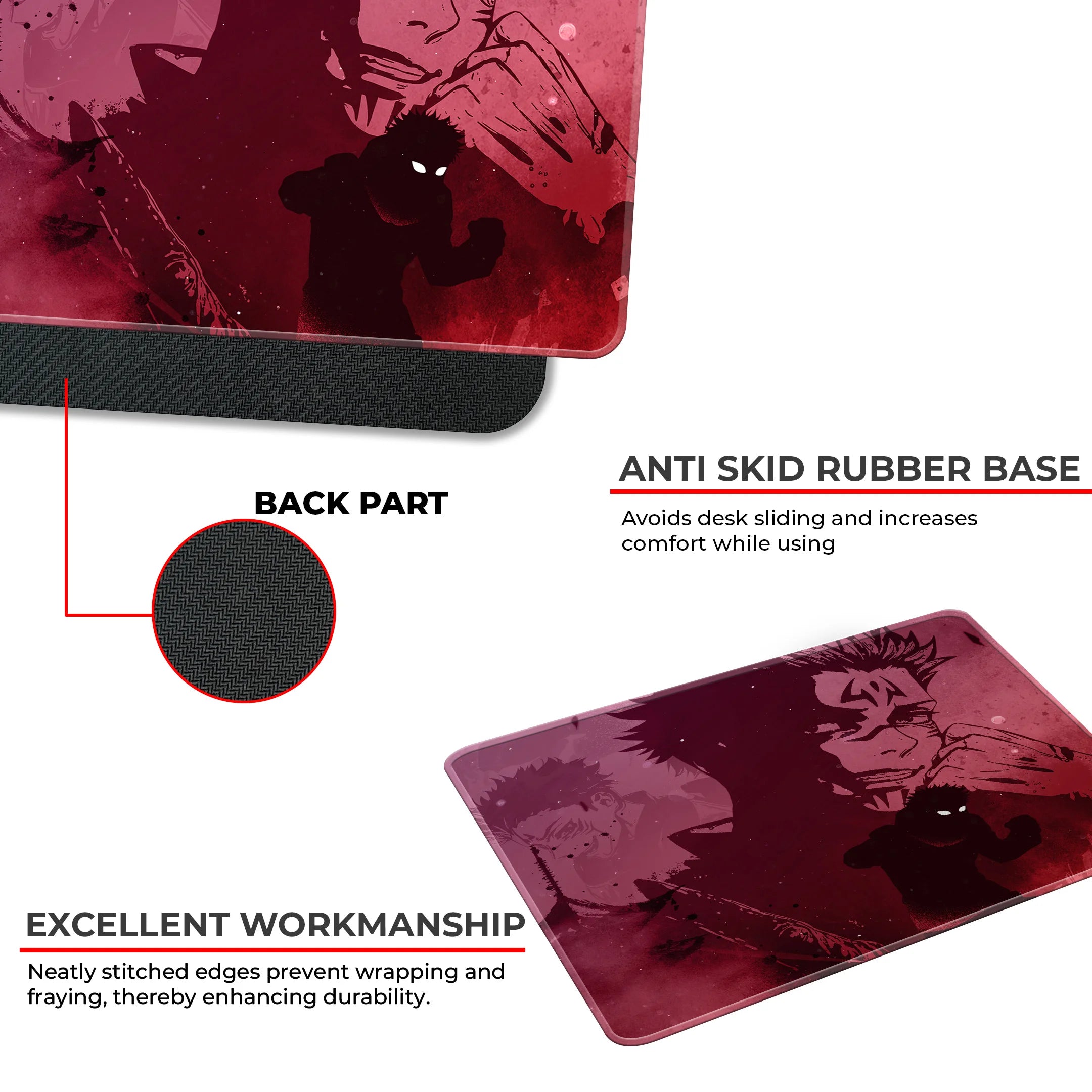 Sukuna Cursed Energy – Jujutsu Kaisen Anime Gaming Mousepad