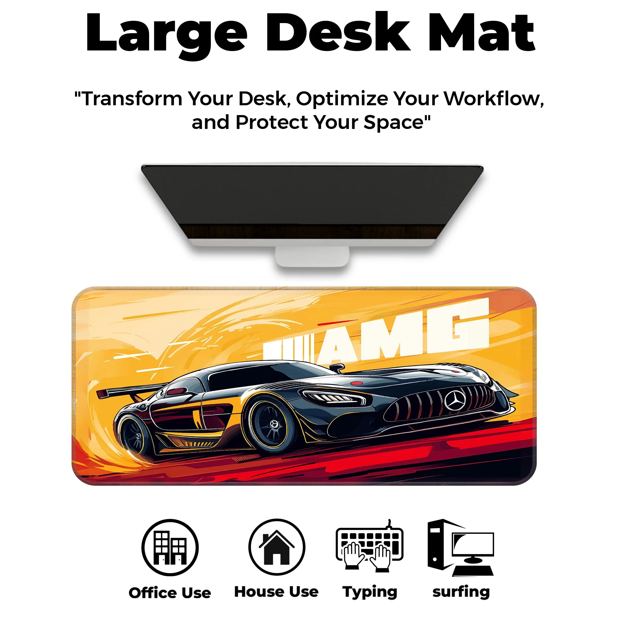 AMG Sports Car DeskMat