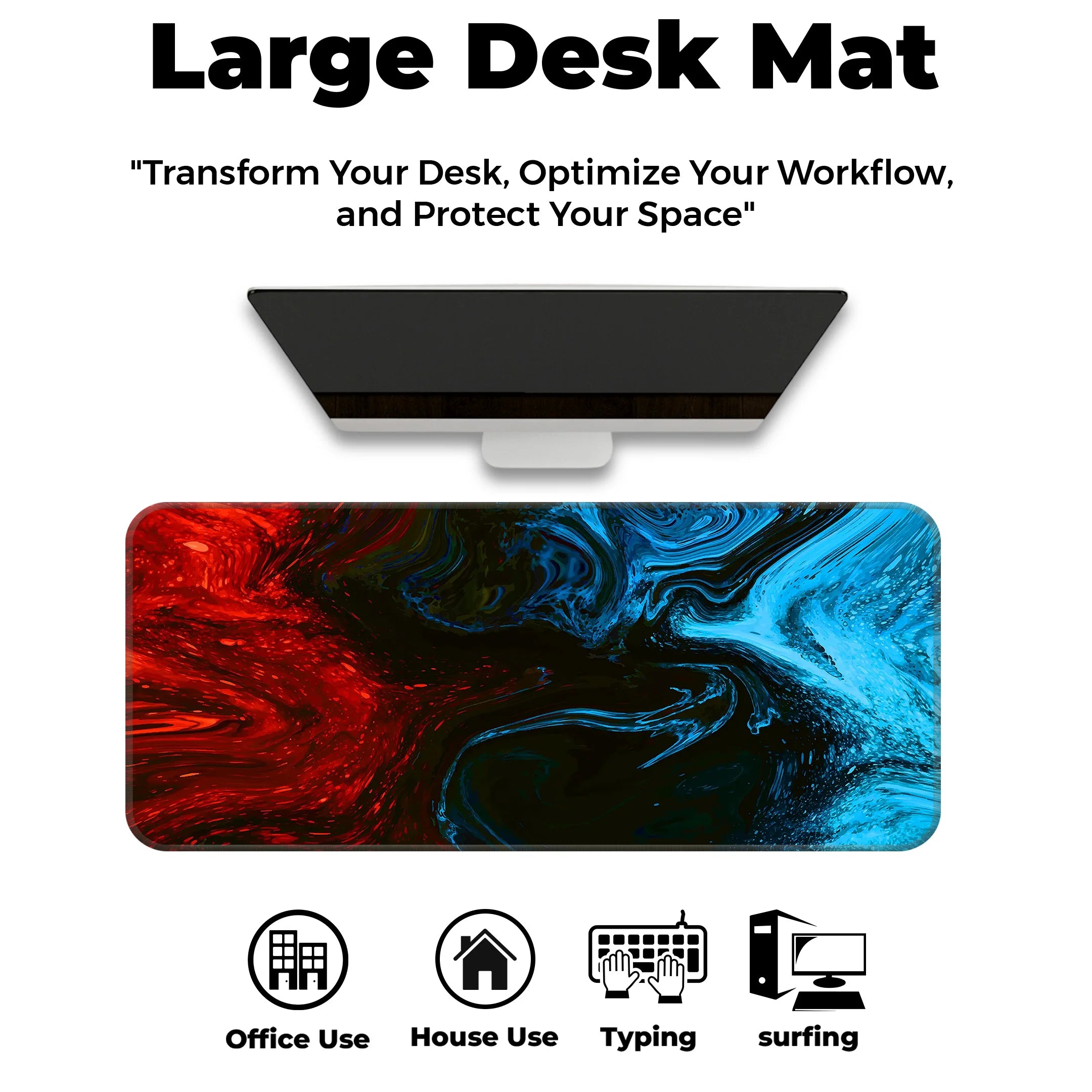 Swirl Pattern Deskmat