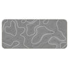 Minimalist Topographic Pattern Deskmat